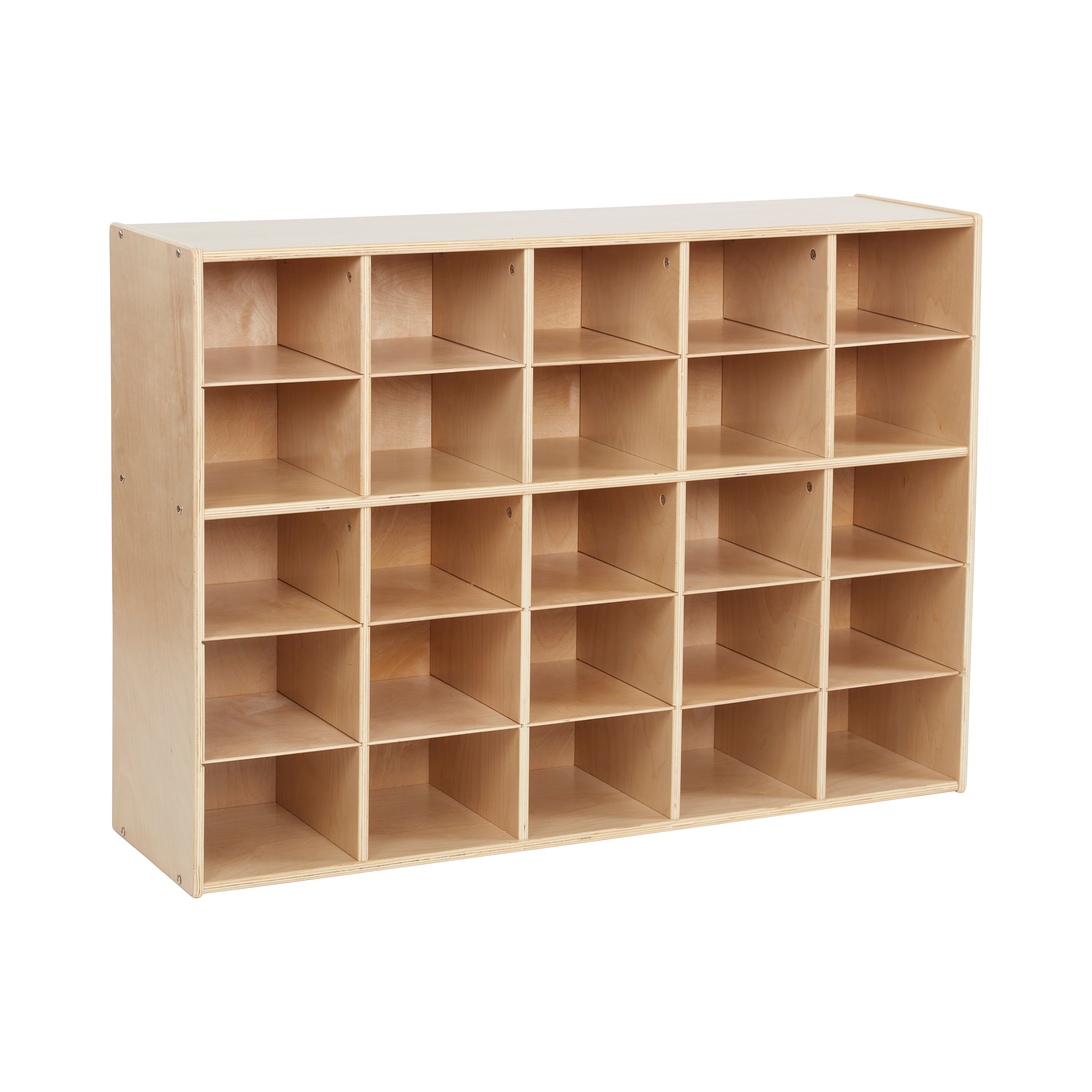 Streamline 25 Cubby Tray Storage Cabinet, 5x5