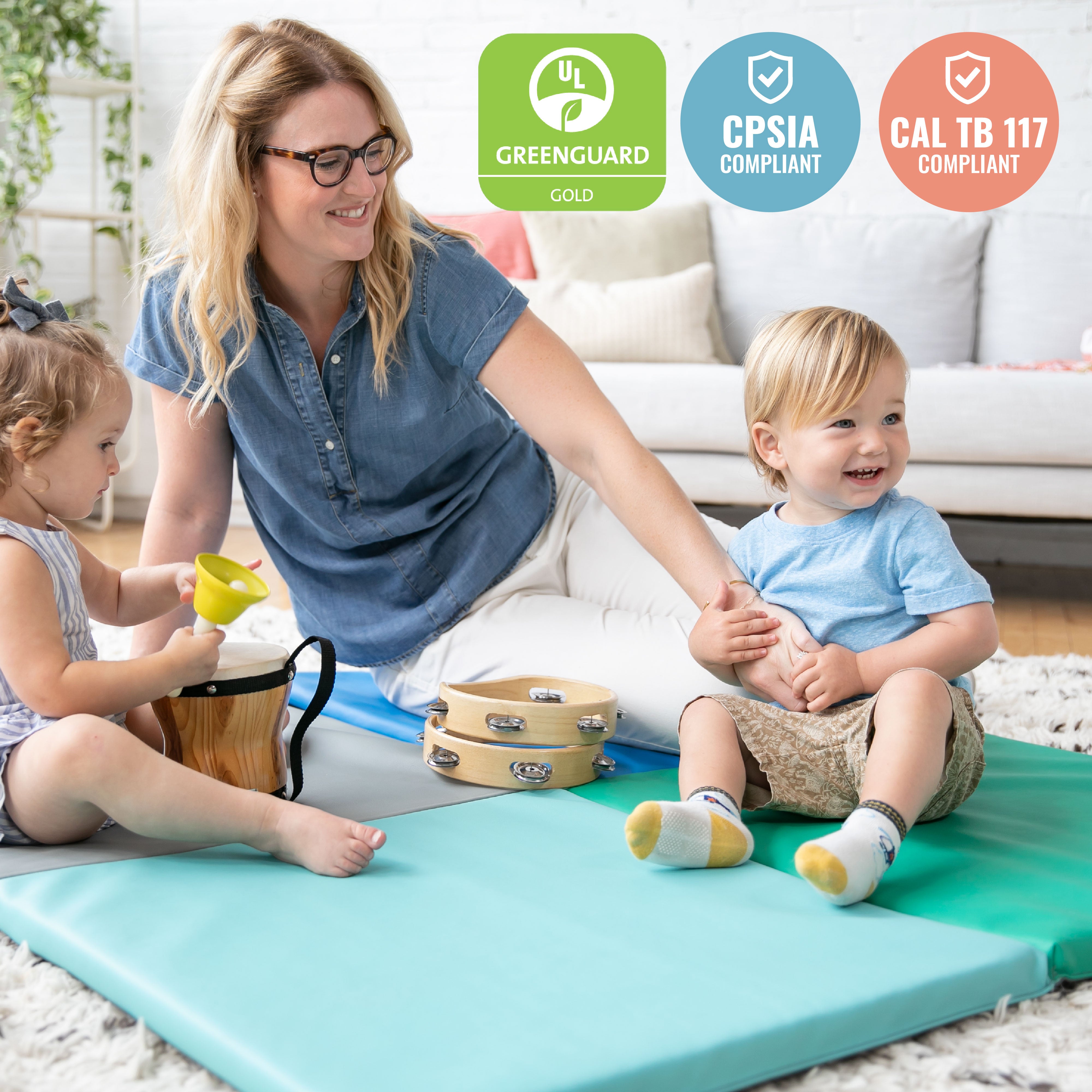 SoftZone Quad Fold-N-Go Activity Mat