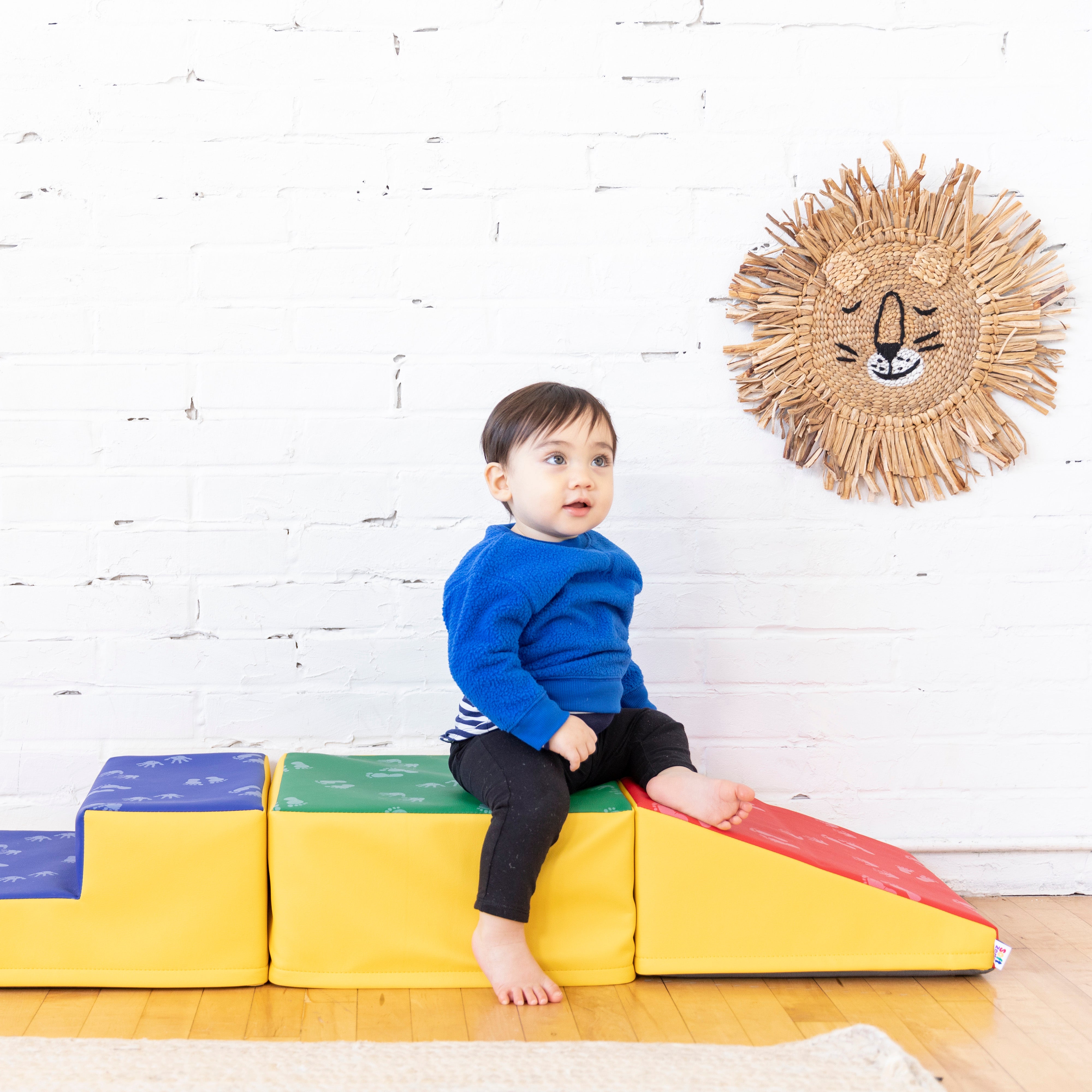 Junior Little Me Crawl and Slide Wall Climber, 3-Piece