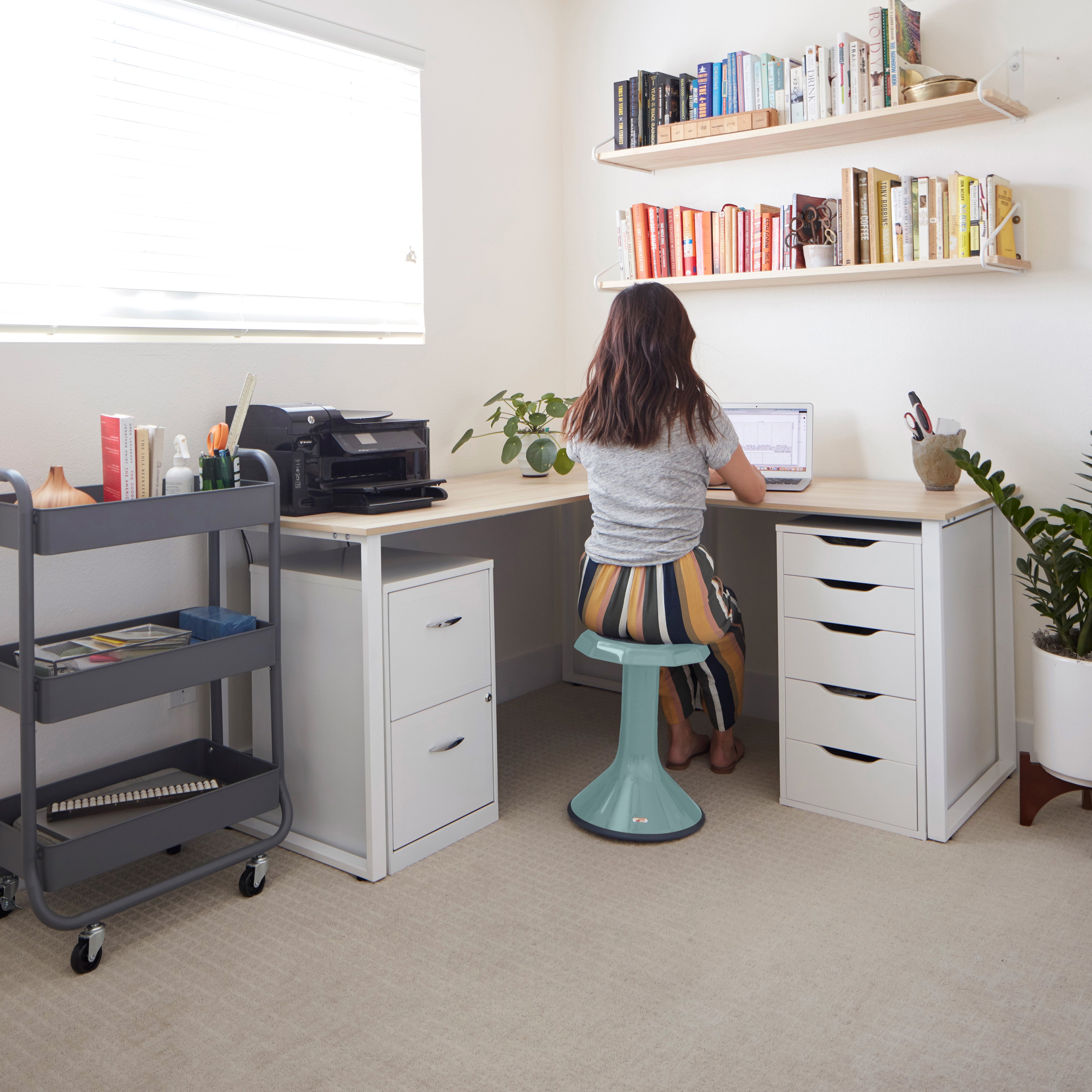 ACE Active Core Engagement Wobble Stool, 18-Inch Seat Height