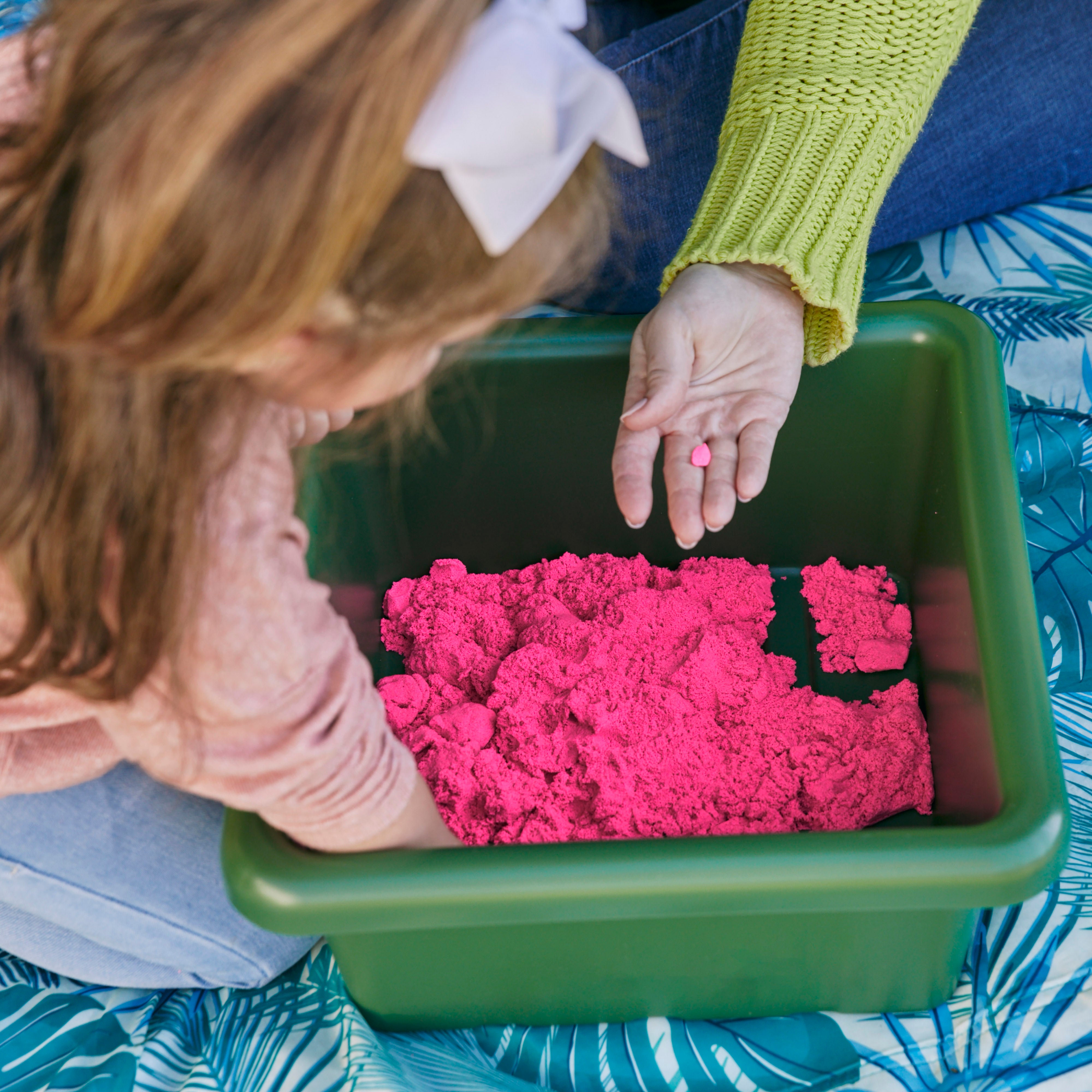 Square Bin with Lid, 2-Pack