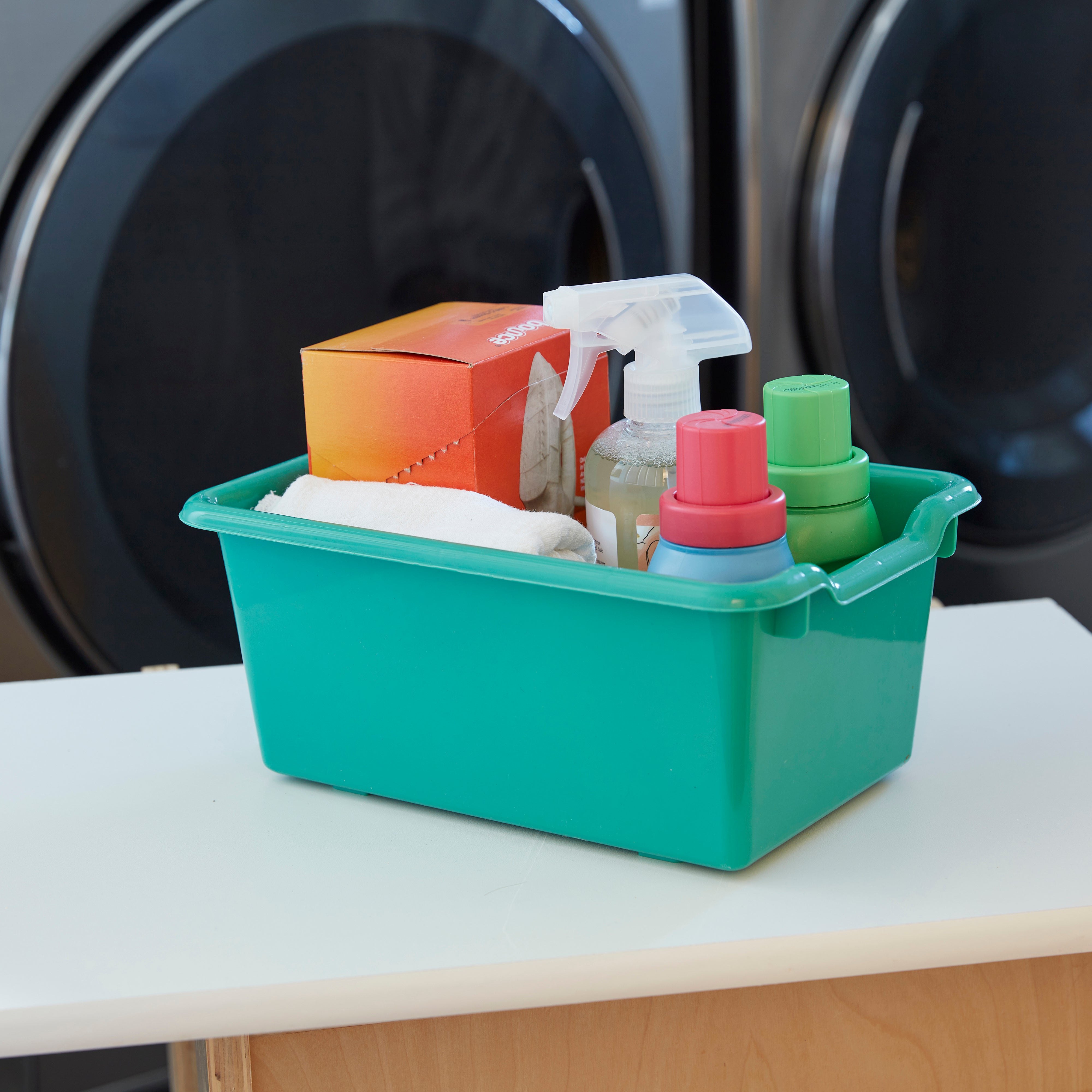Scoop Front Storage Bins, Multipurpose Organization, 10-Pack