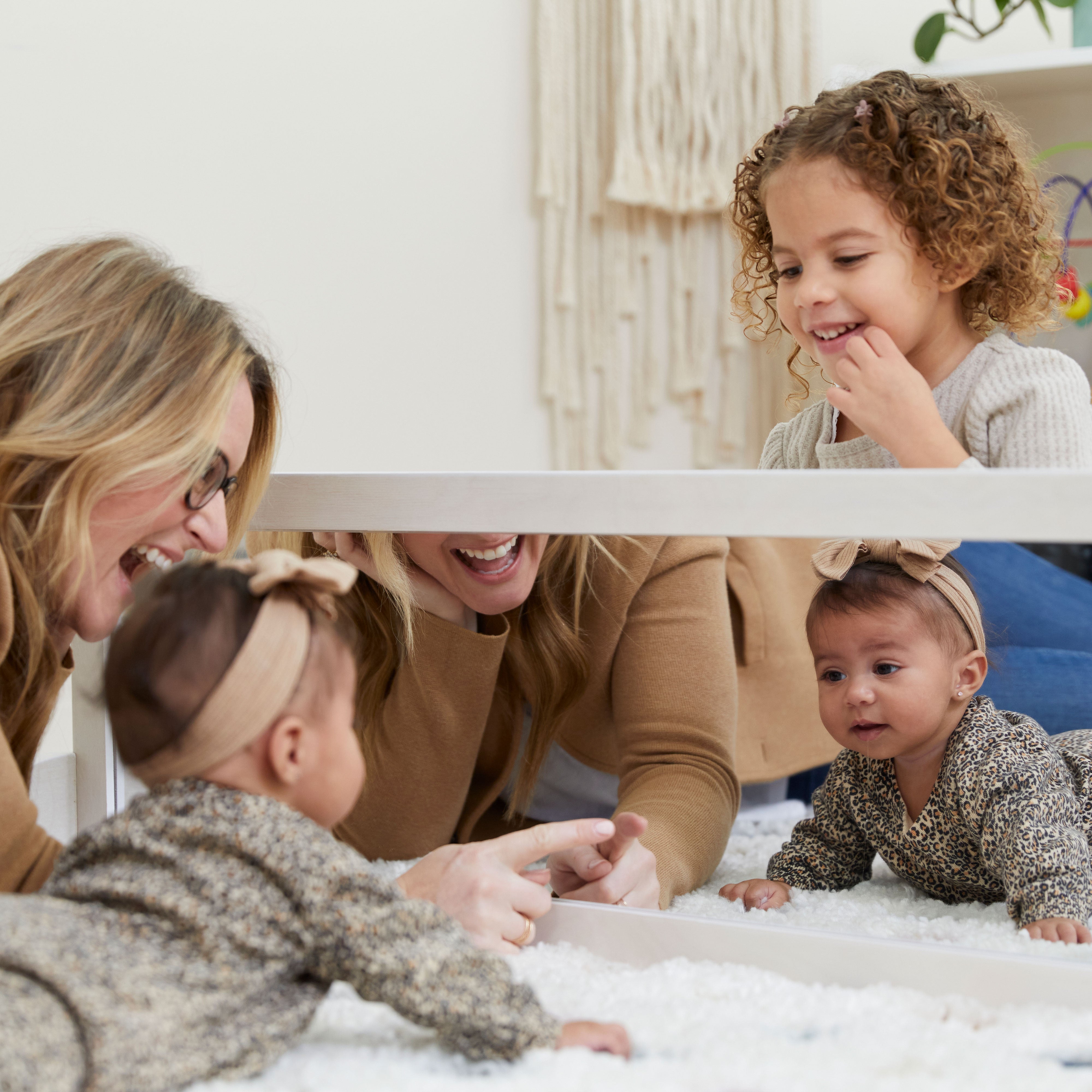 Wooden Double-Sided Bi-Directional Mirror