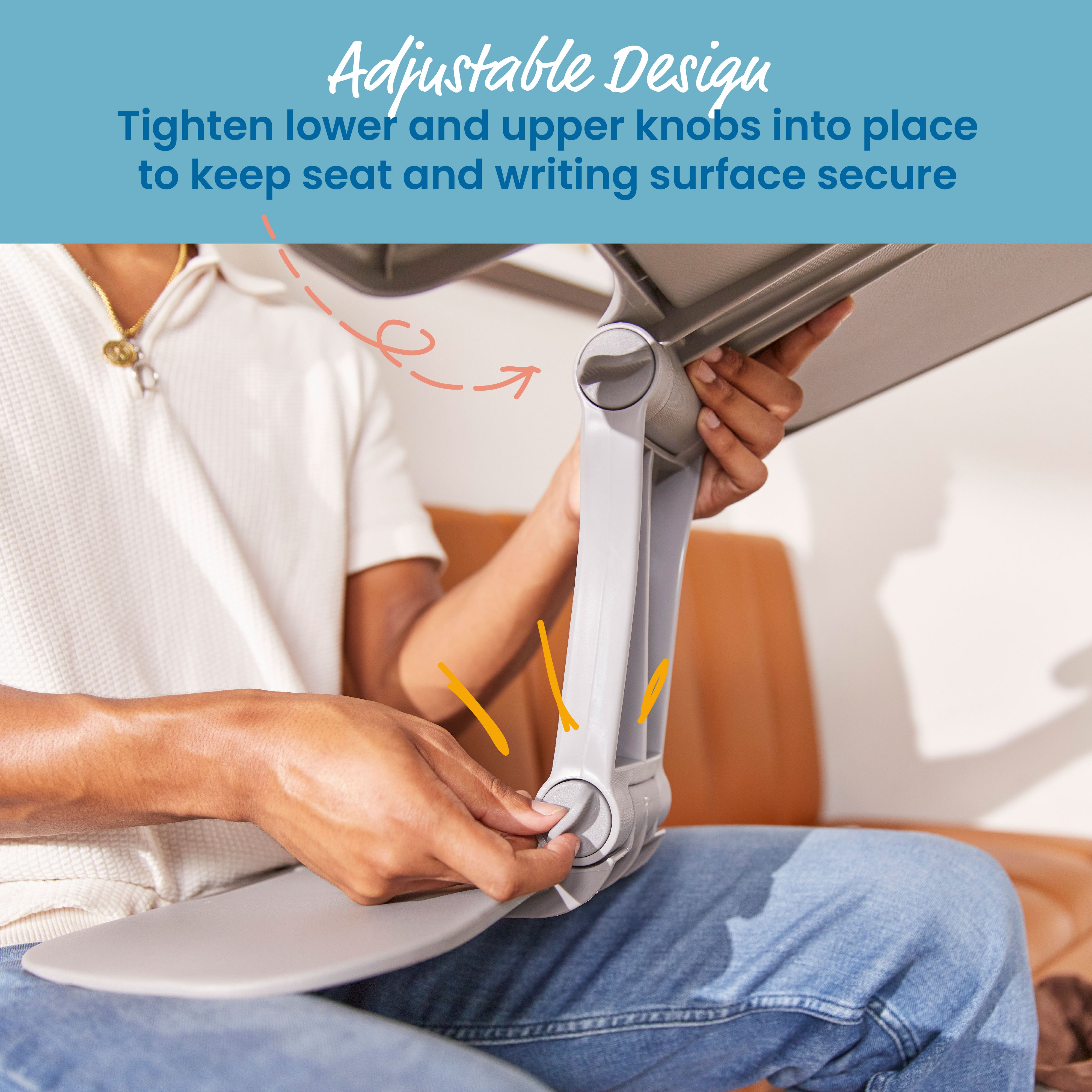 The Surf Folding Portable Lap Desk, Large