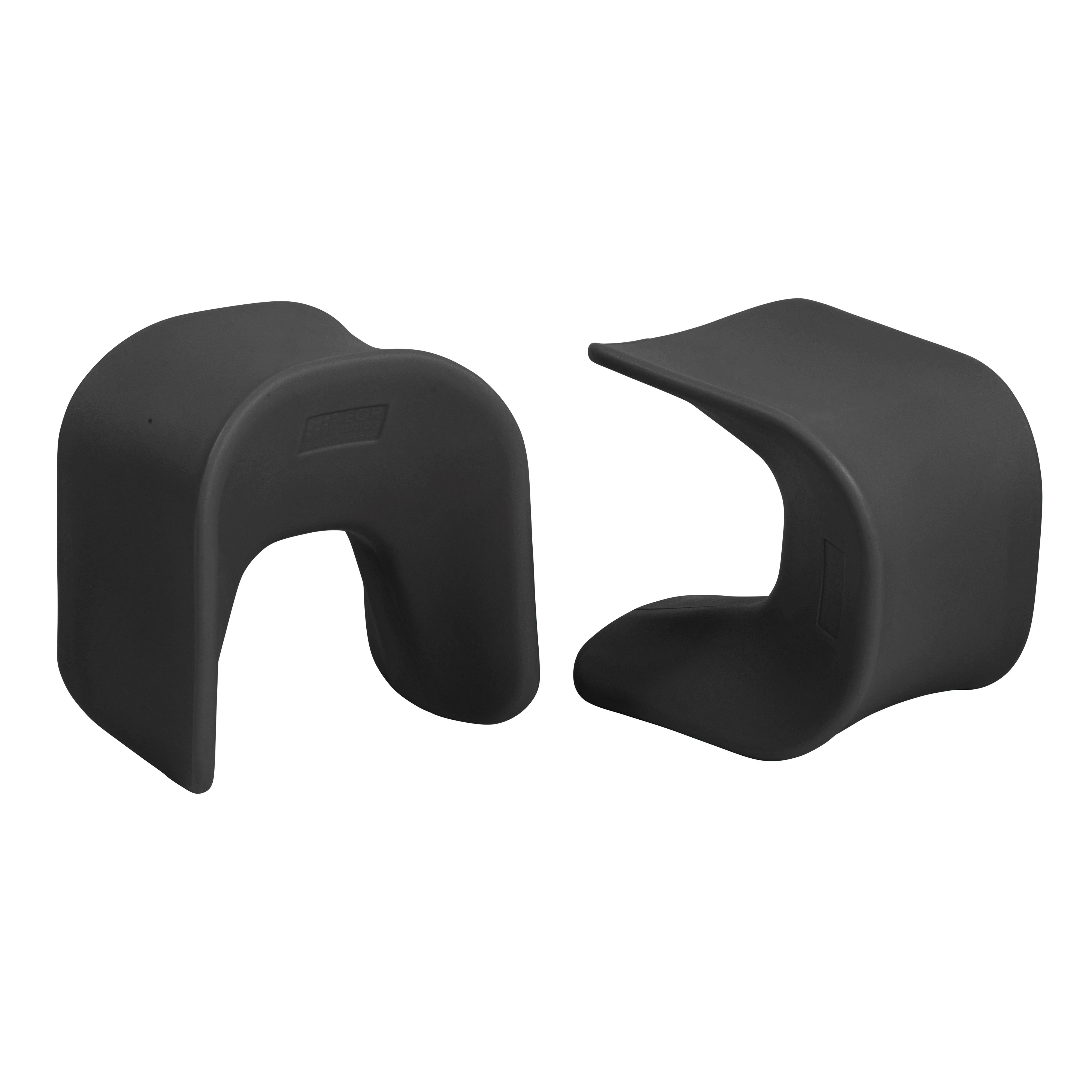 Wave Seat, 14in - 15.1in Seat Height, 2-Pack