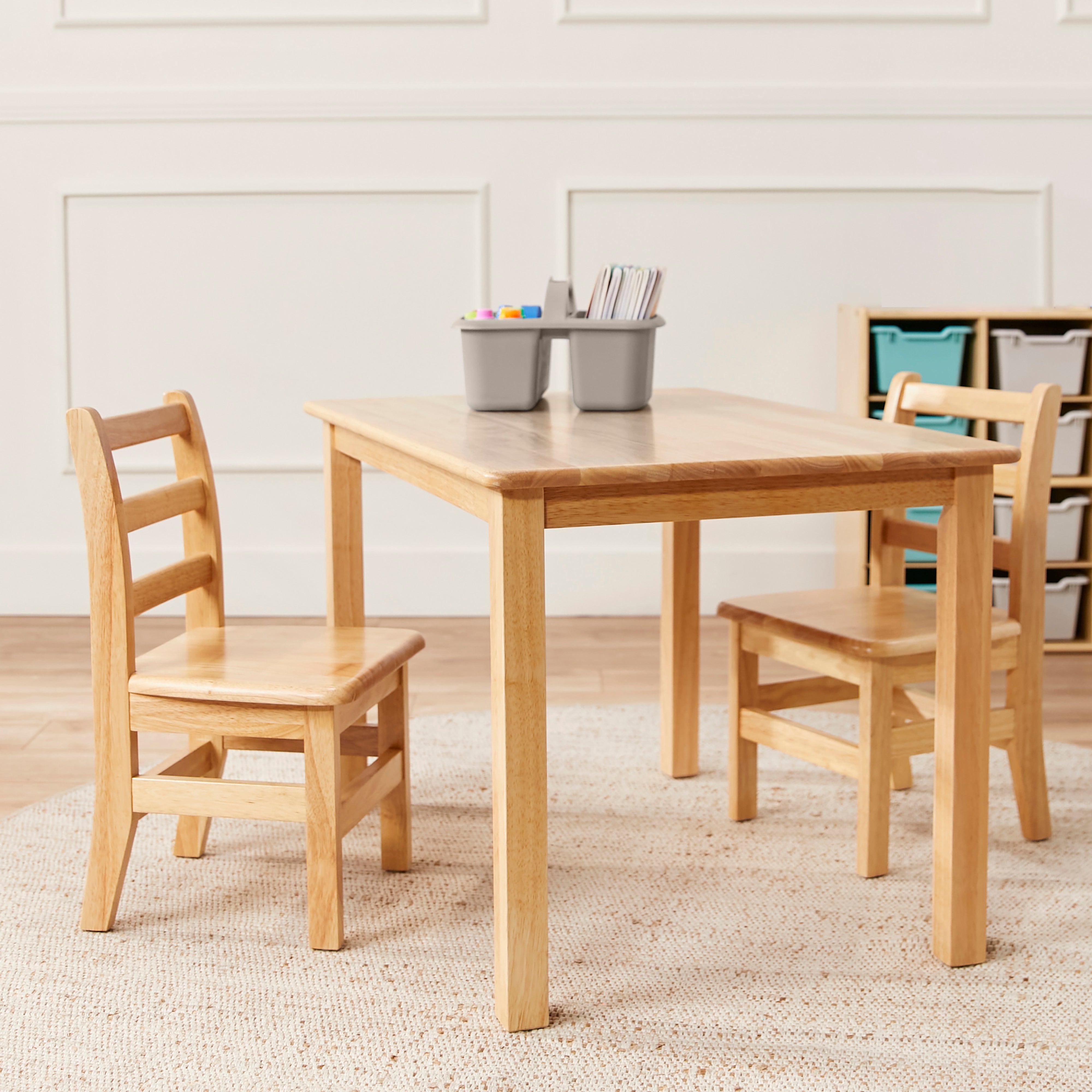 2-Compartment Storage Caddy, 6-Pack