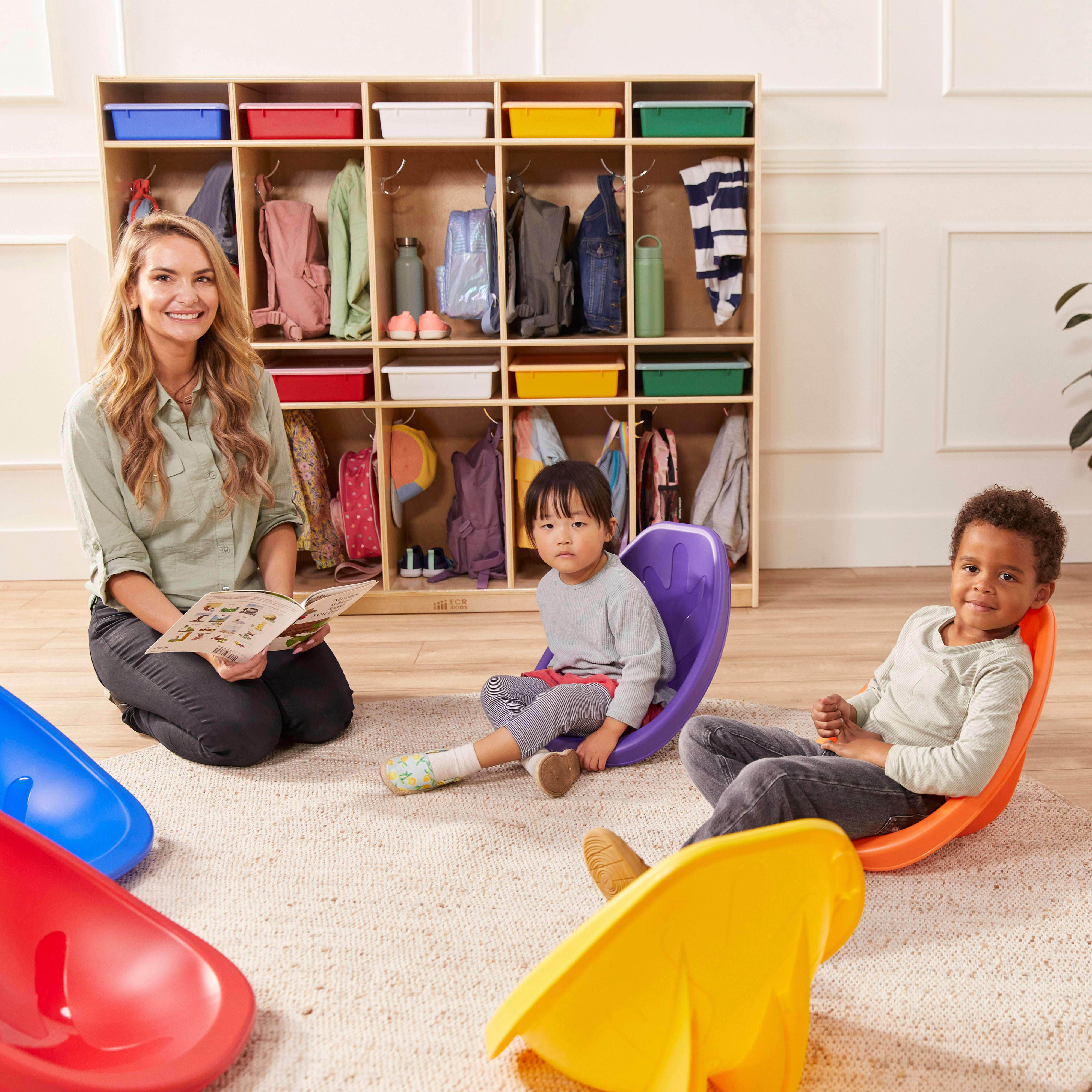 Leaf Scoop Floor Seat, 6-Piece