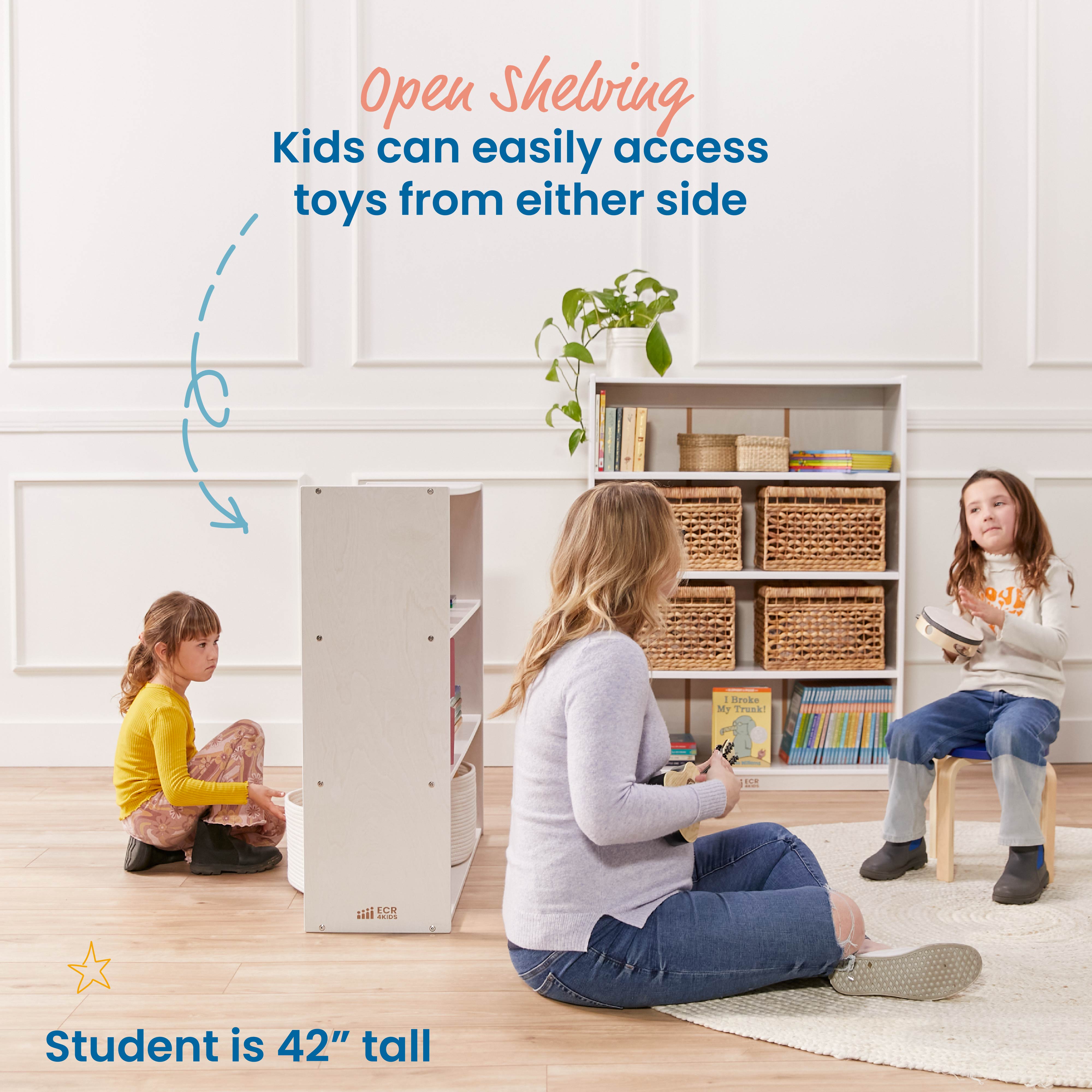 Streamline 3-Shelf Storage Cabinet, 36in High