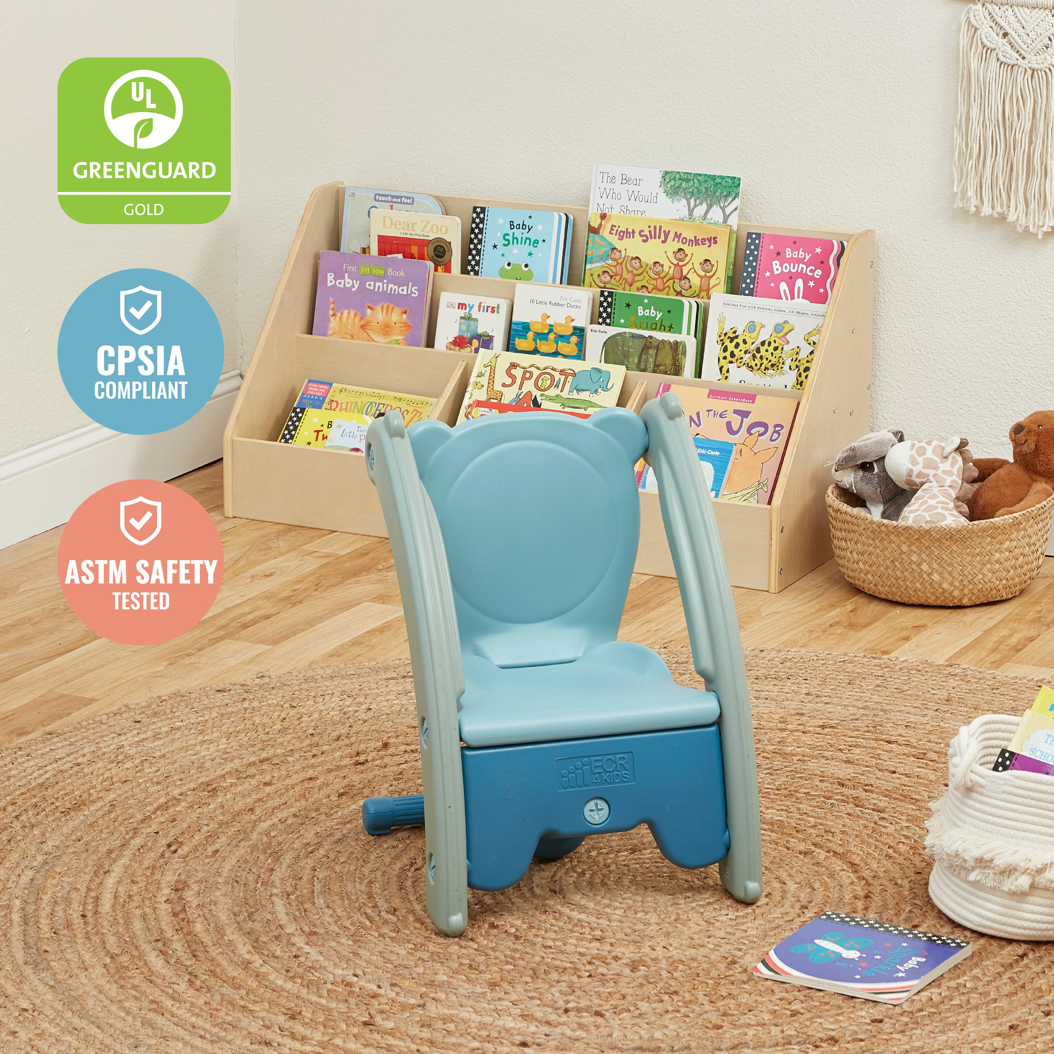 Sit-N-Rock 2-in-1 Indoor/Outdoor Toddler Chair & Rocker