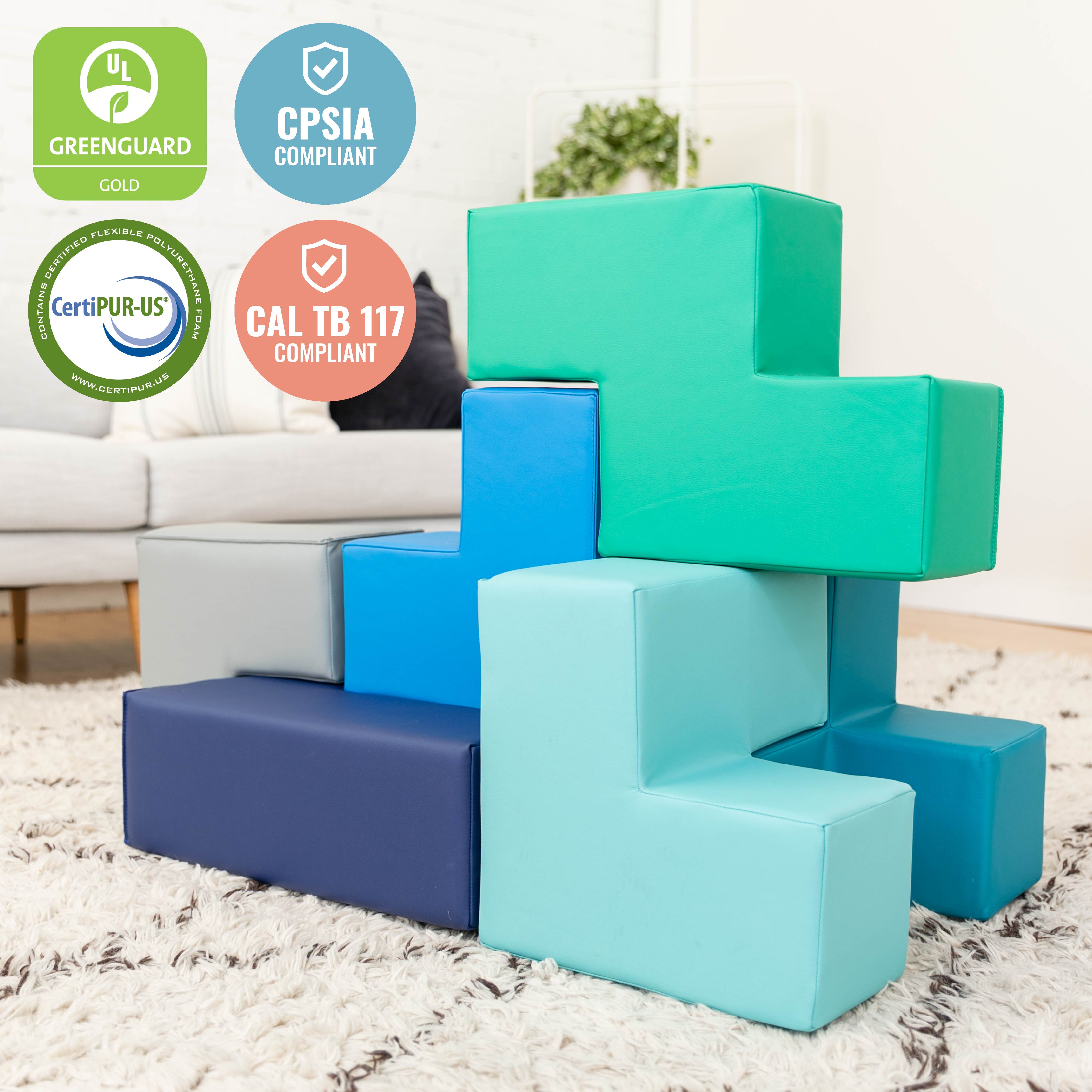 Brainy Building Blocks, 7-Piece