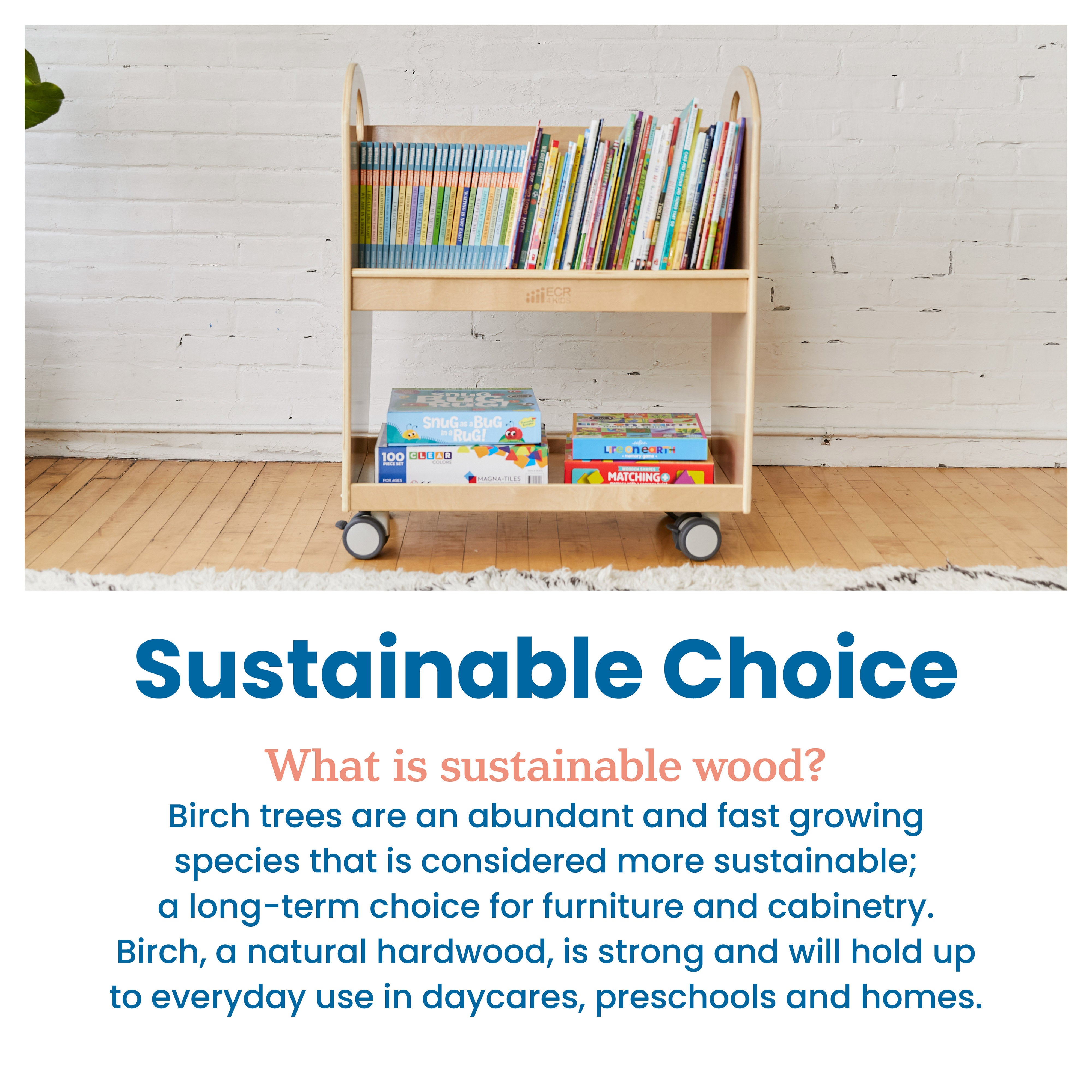 Mobile Book Cart with Countdown Timer