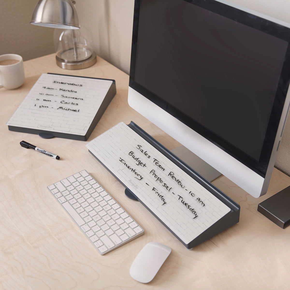 MessageStor Dry-Erase Keyboard Write and Store