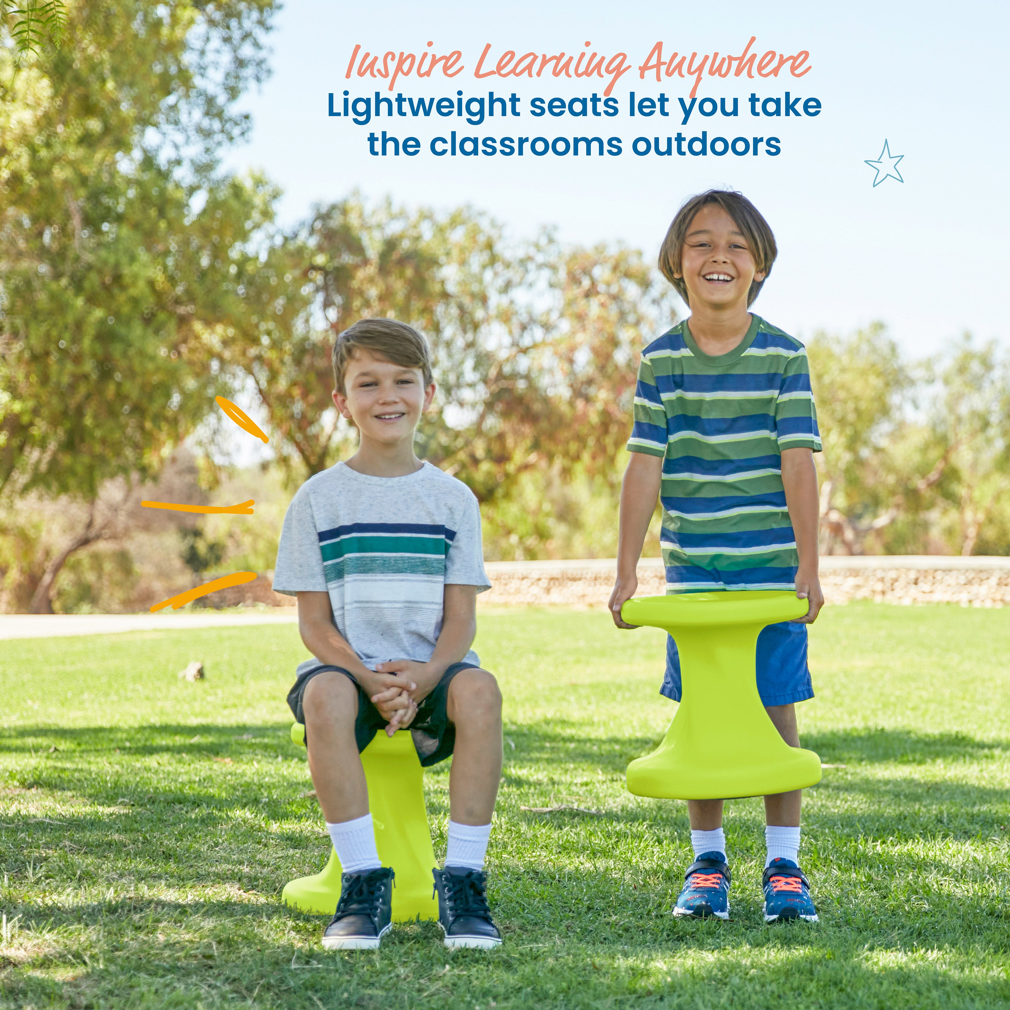 Twist Wobble Stool, 14in Seat Height