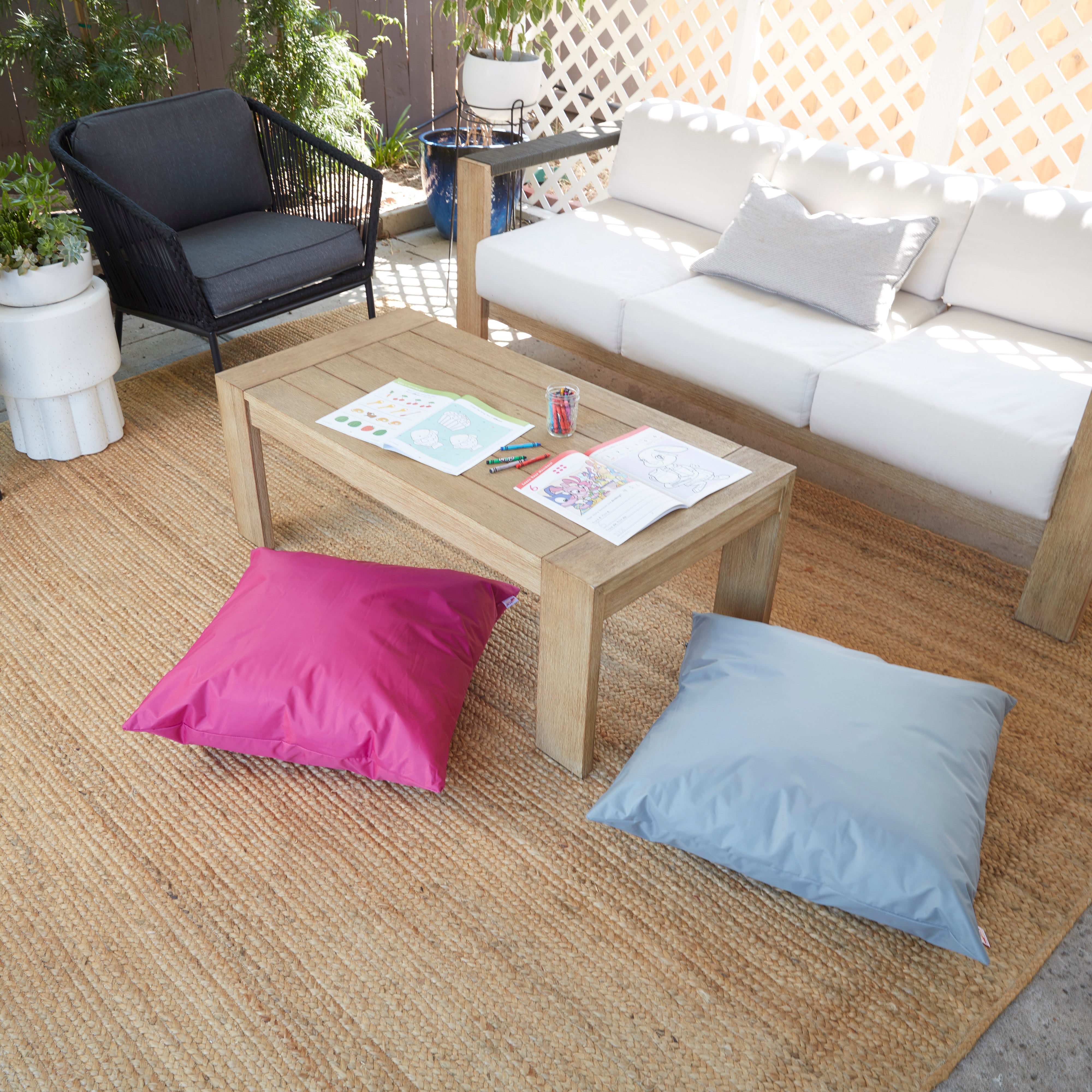 Jumbo Floor Pillow, 27in