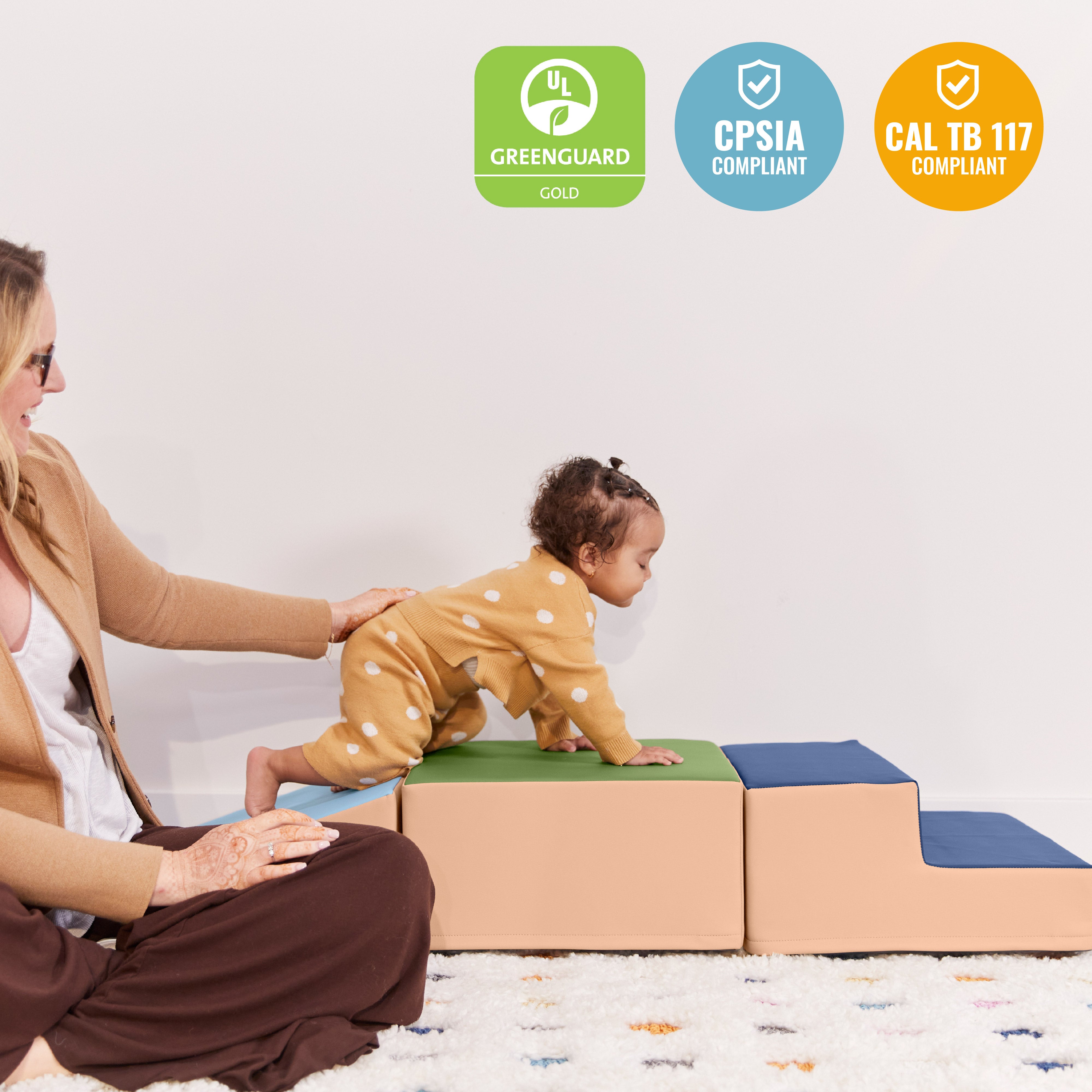 Junior Little Me Crawl and Slide Wall Climber, 3-Piece