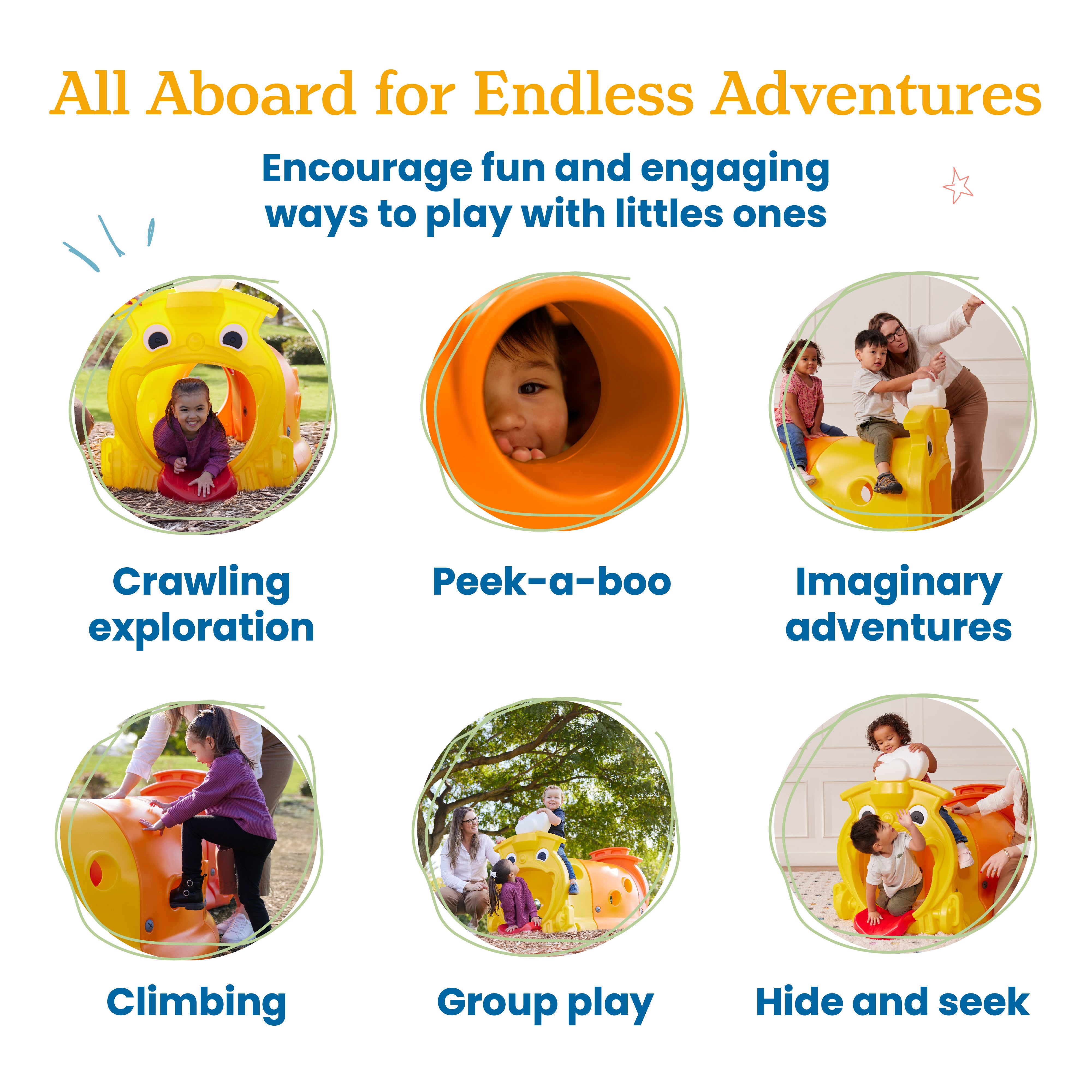 Climb-N-Crawl, 2-Section Extension Set