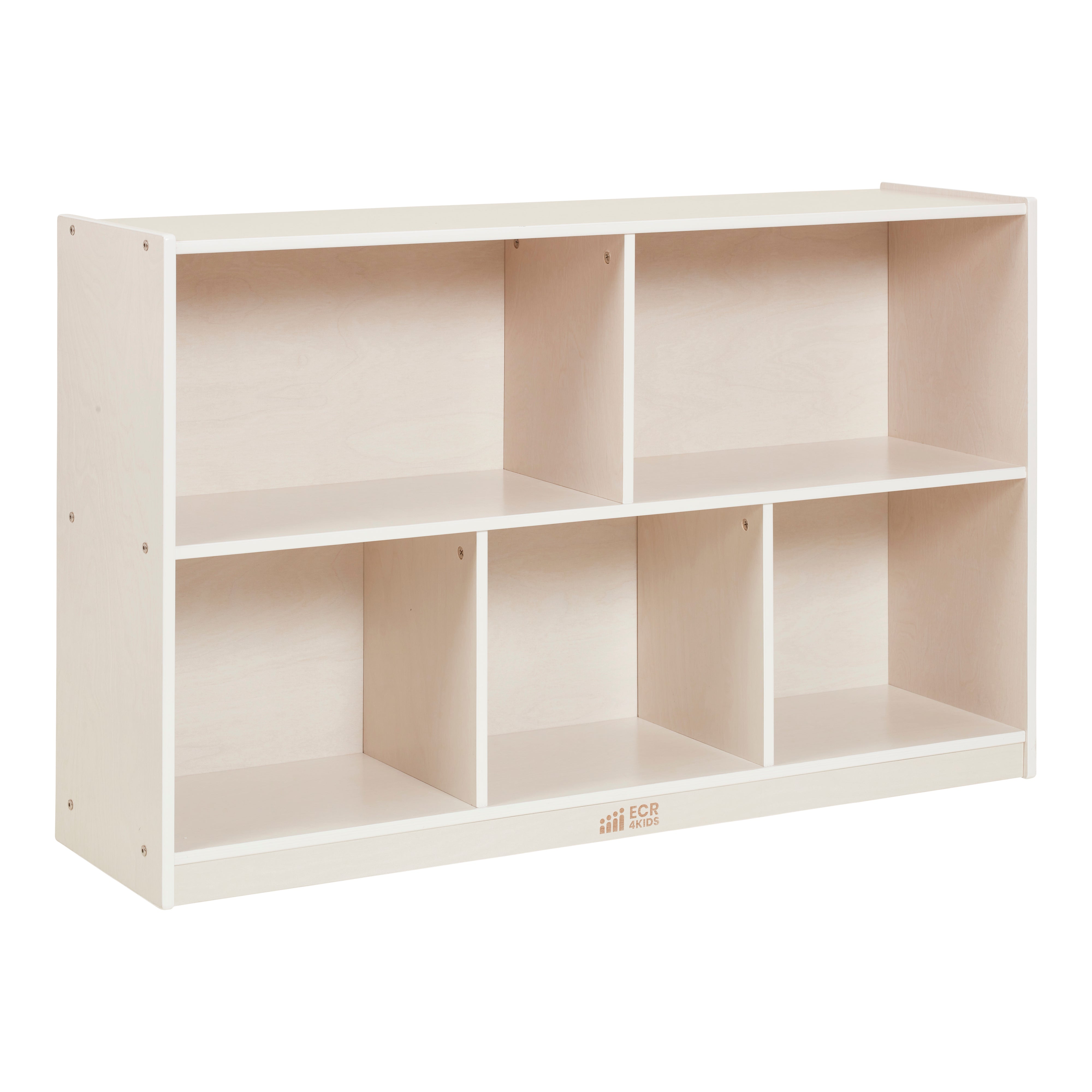 5-Compartment Mobile Storage Cabinet, Preschool