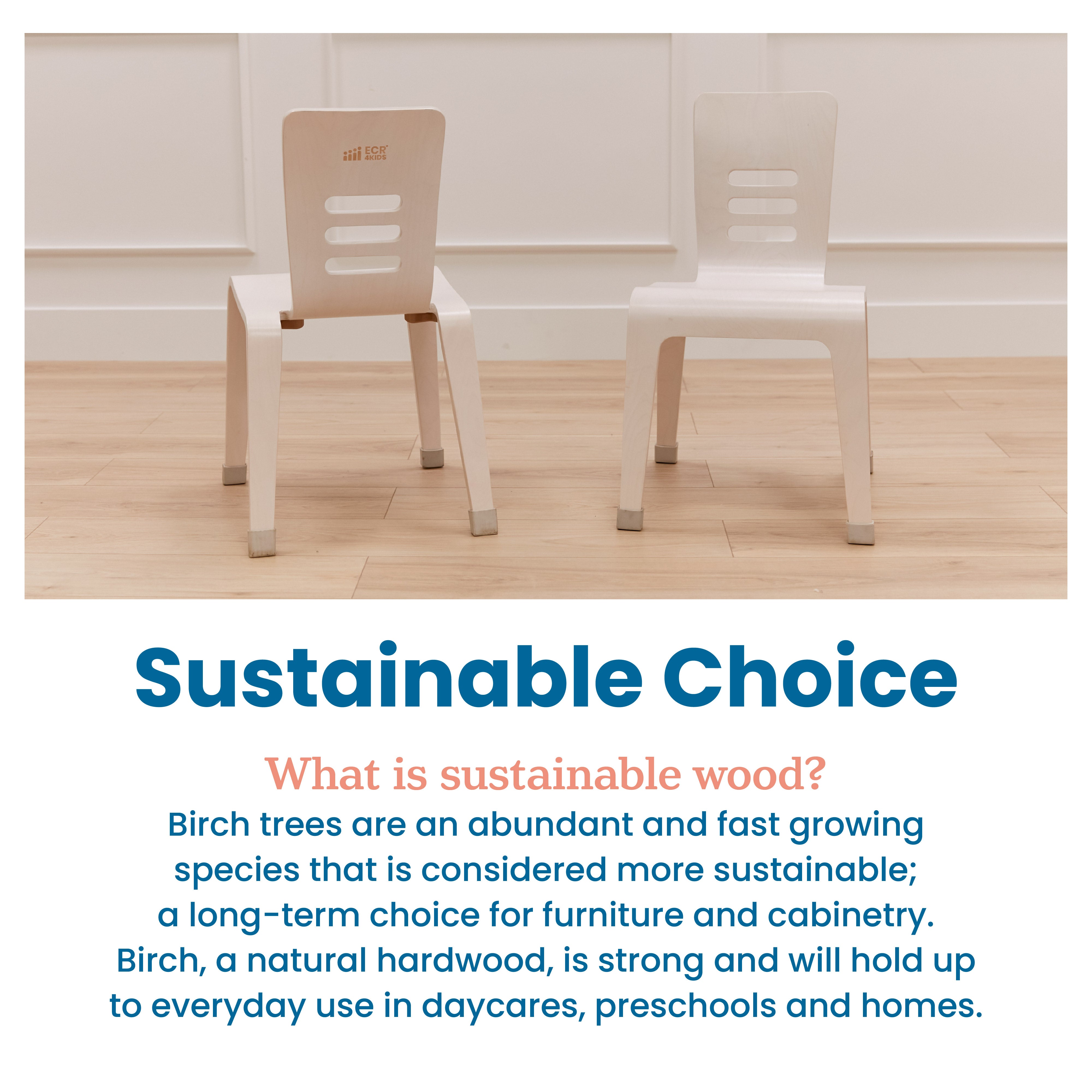 Bentwood Chair, 16in Seat Height, 2-Pack