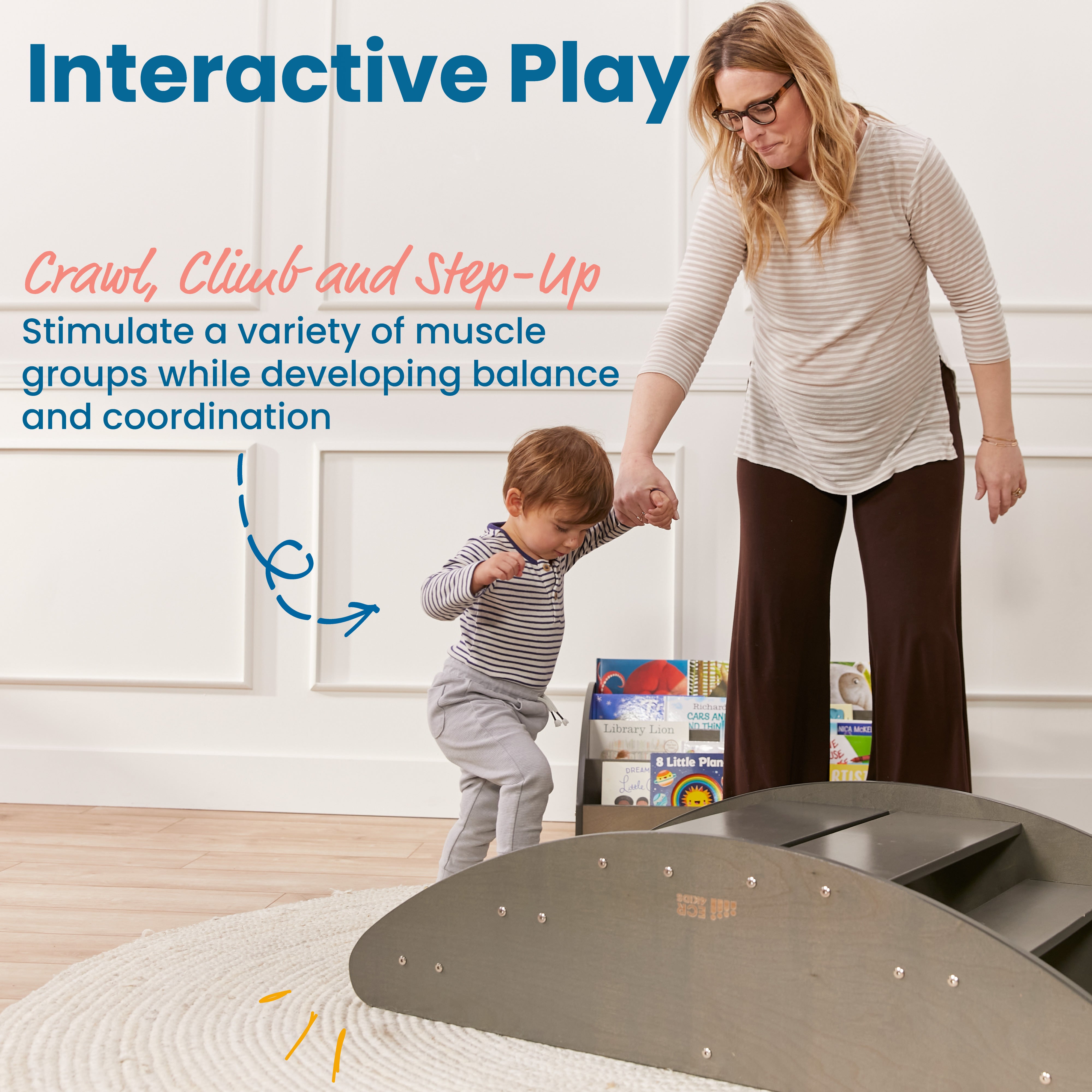 Rocking Boat and Steps