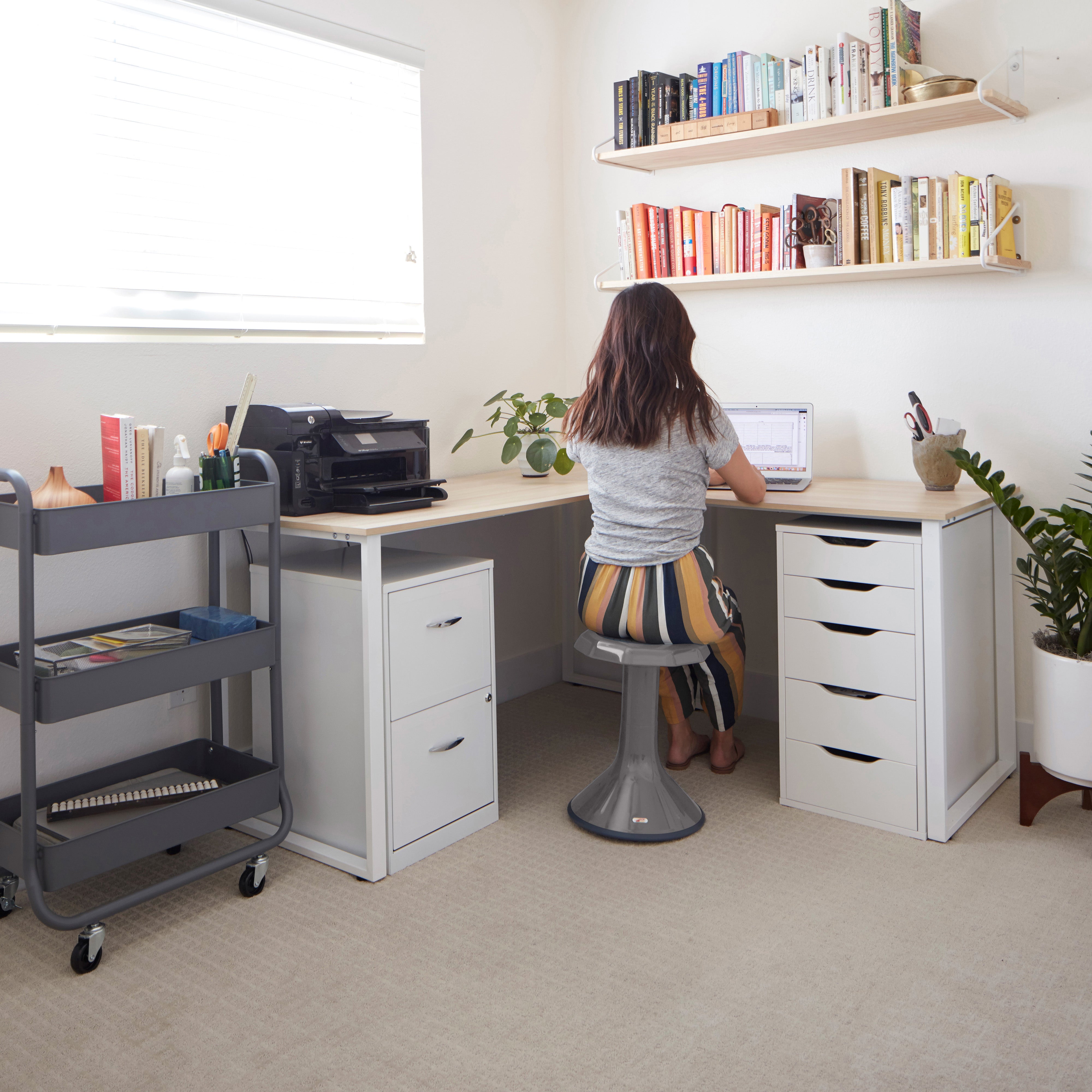 ACE Active Core Engagement Wobble Stool, 18-Inch Seat Height