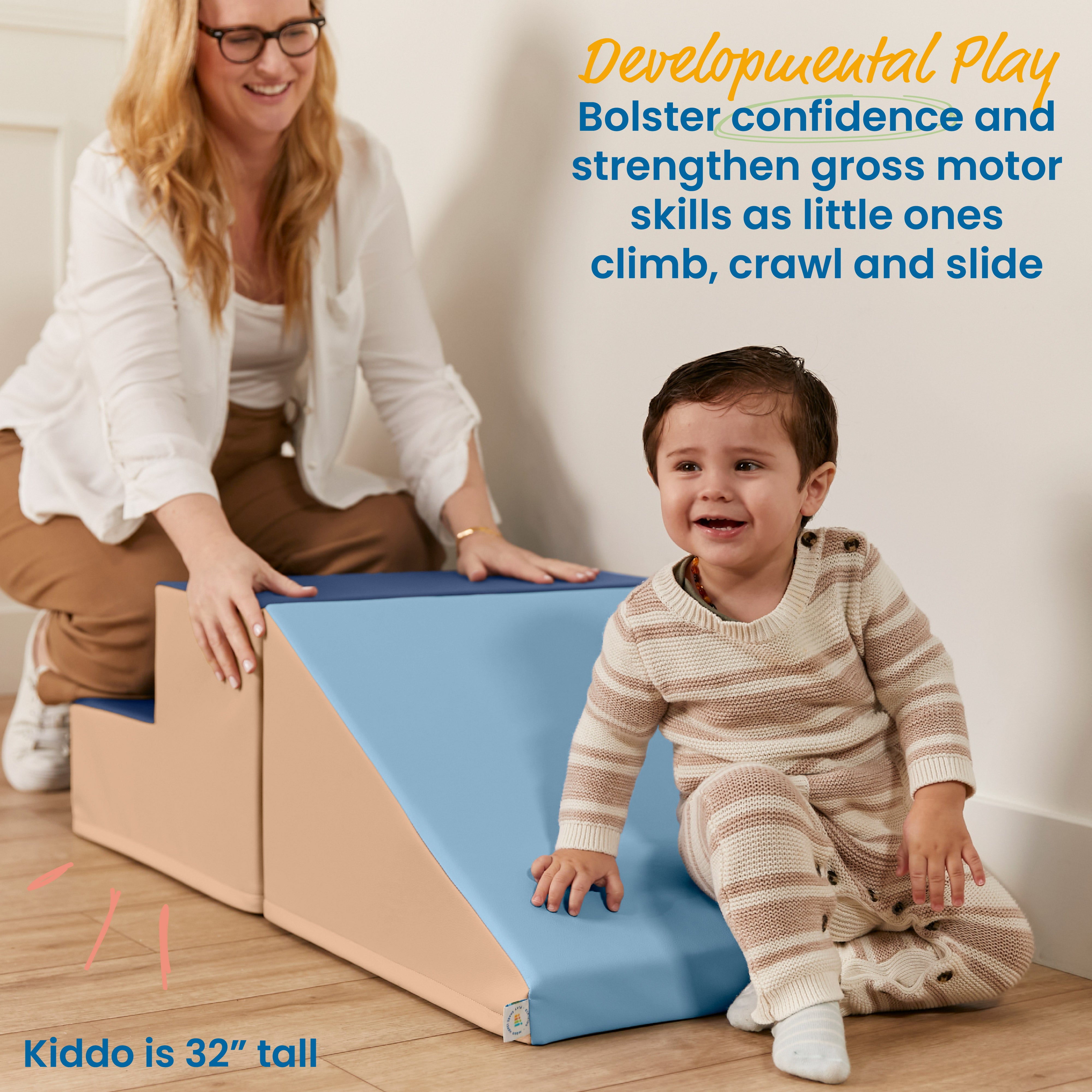 Softzone Little Me Climb and Slide, 2-Piece
