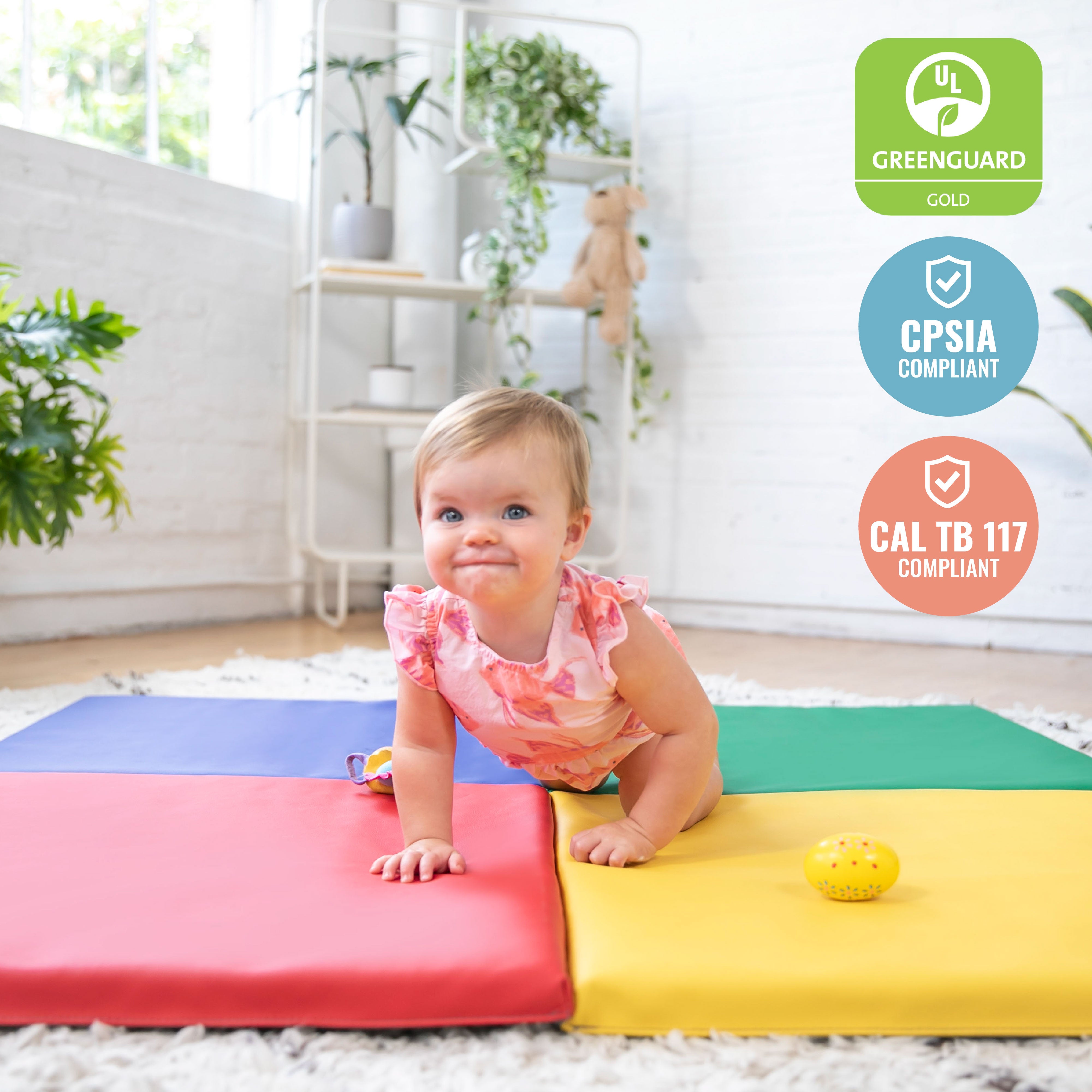 SoftZone Quad Fold-N-Go Activity Mat