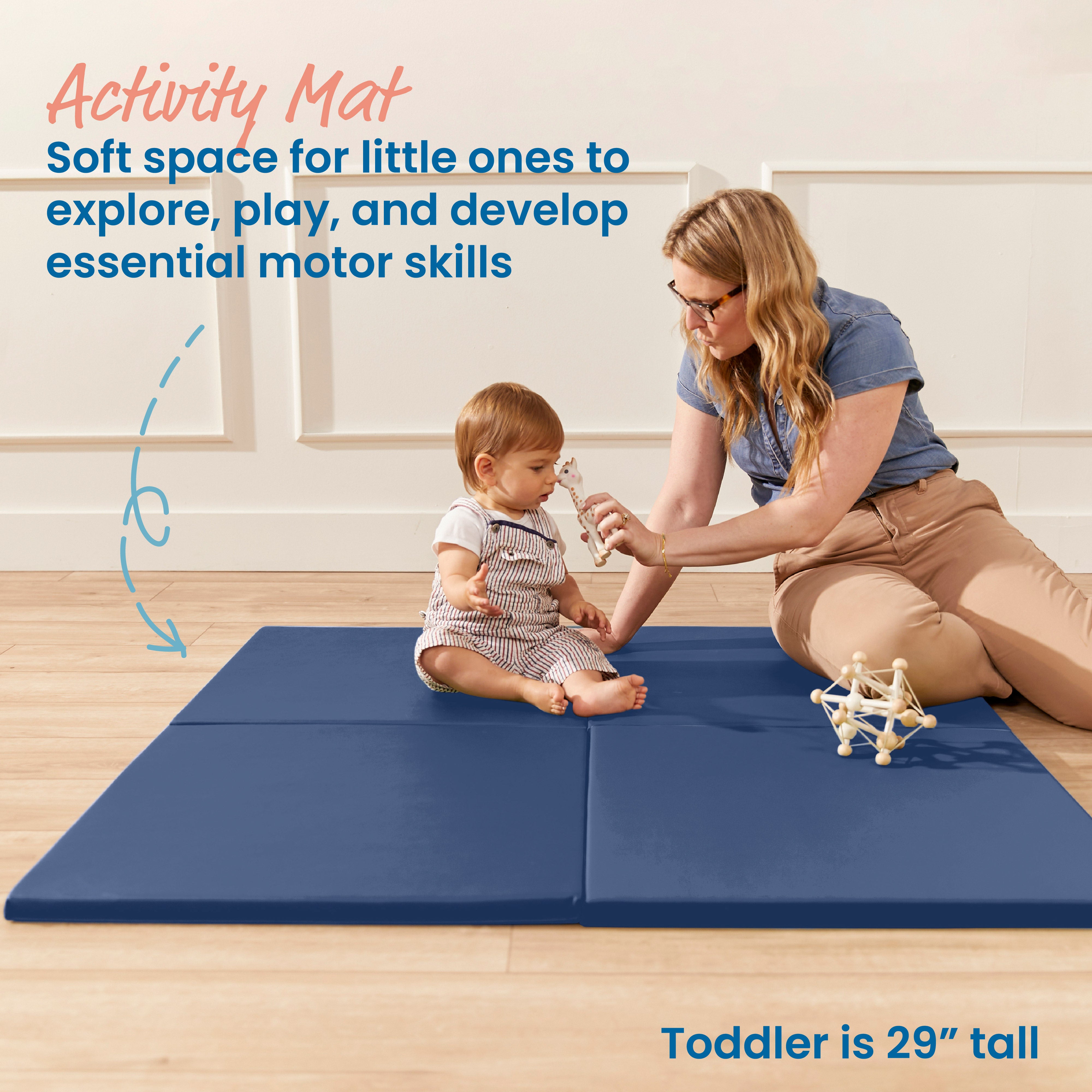 Play Patch Activity Mat Squares, 4-Pack