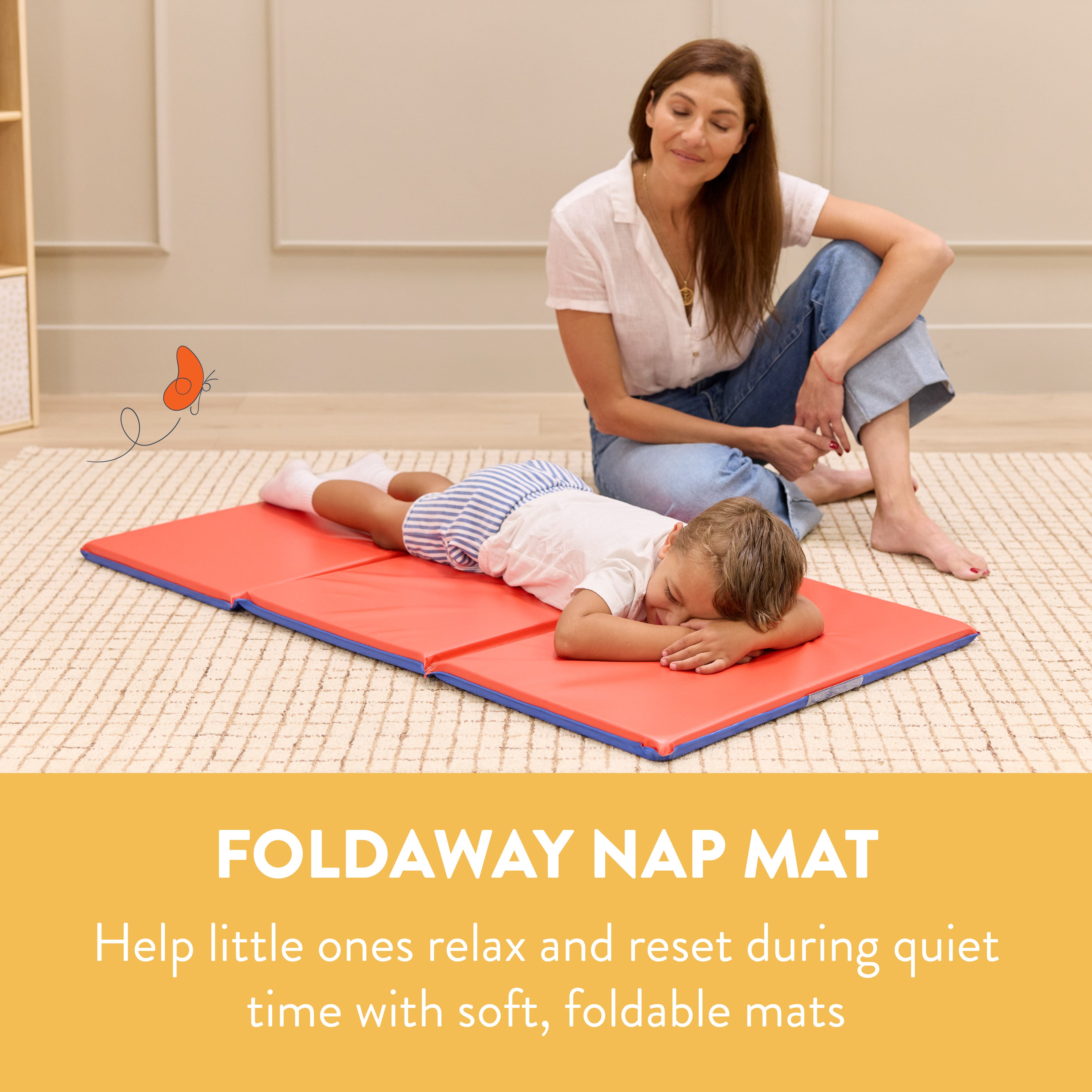 Foldaway Nap Mat, 5-Pack