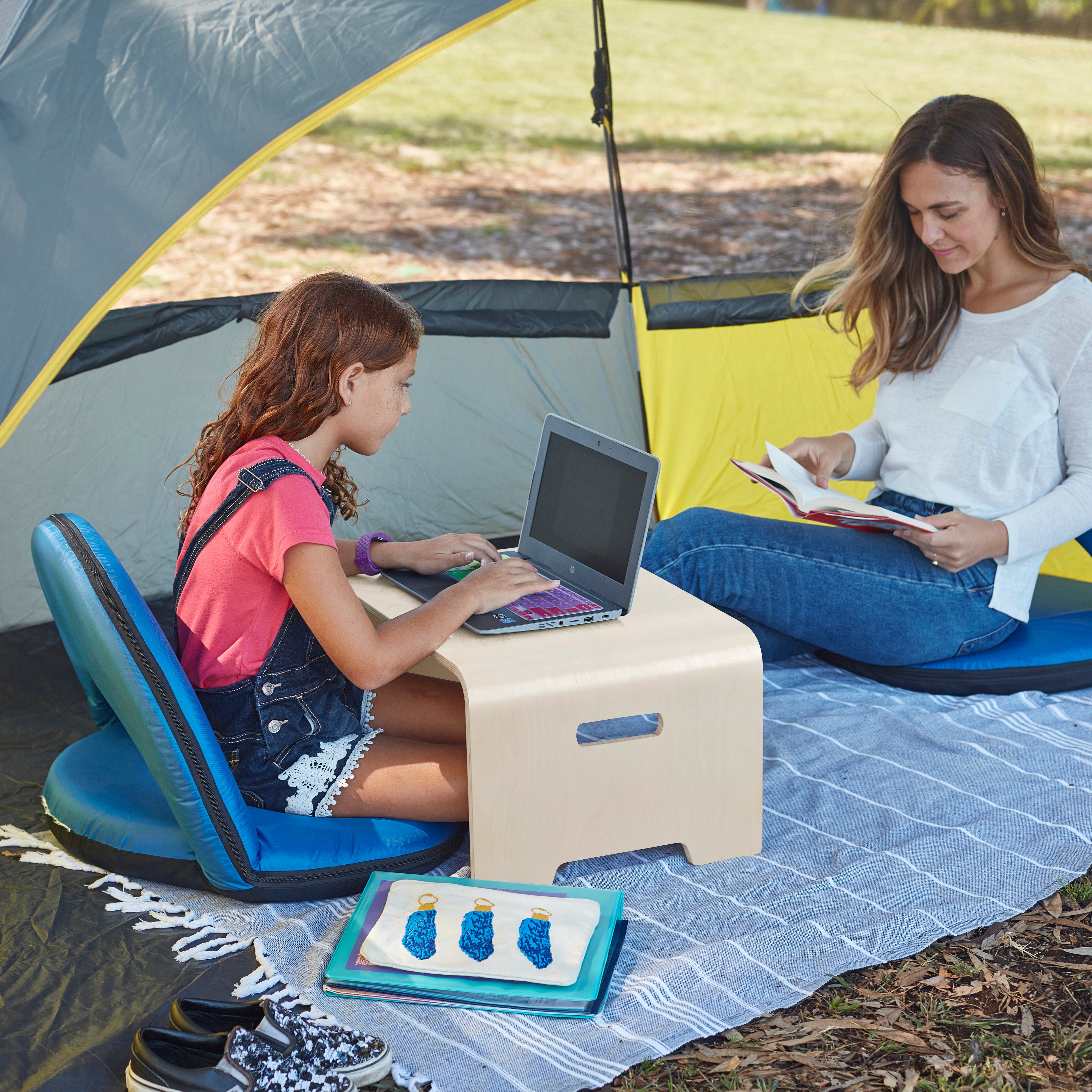 Bentwood Lap Desk with Handles