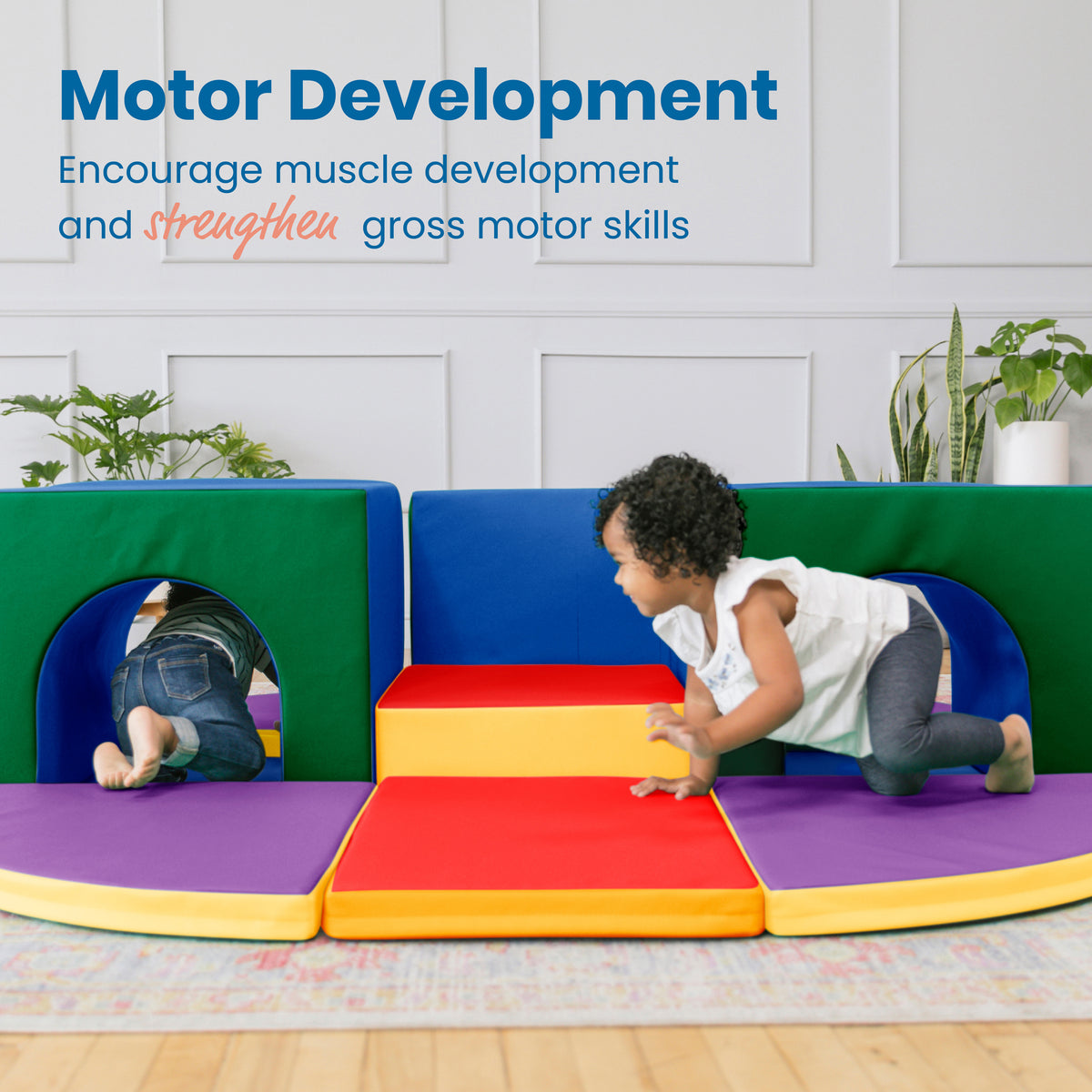 Triple Tunnel Maze 360 Climber, 9-Piece