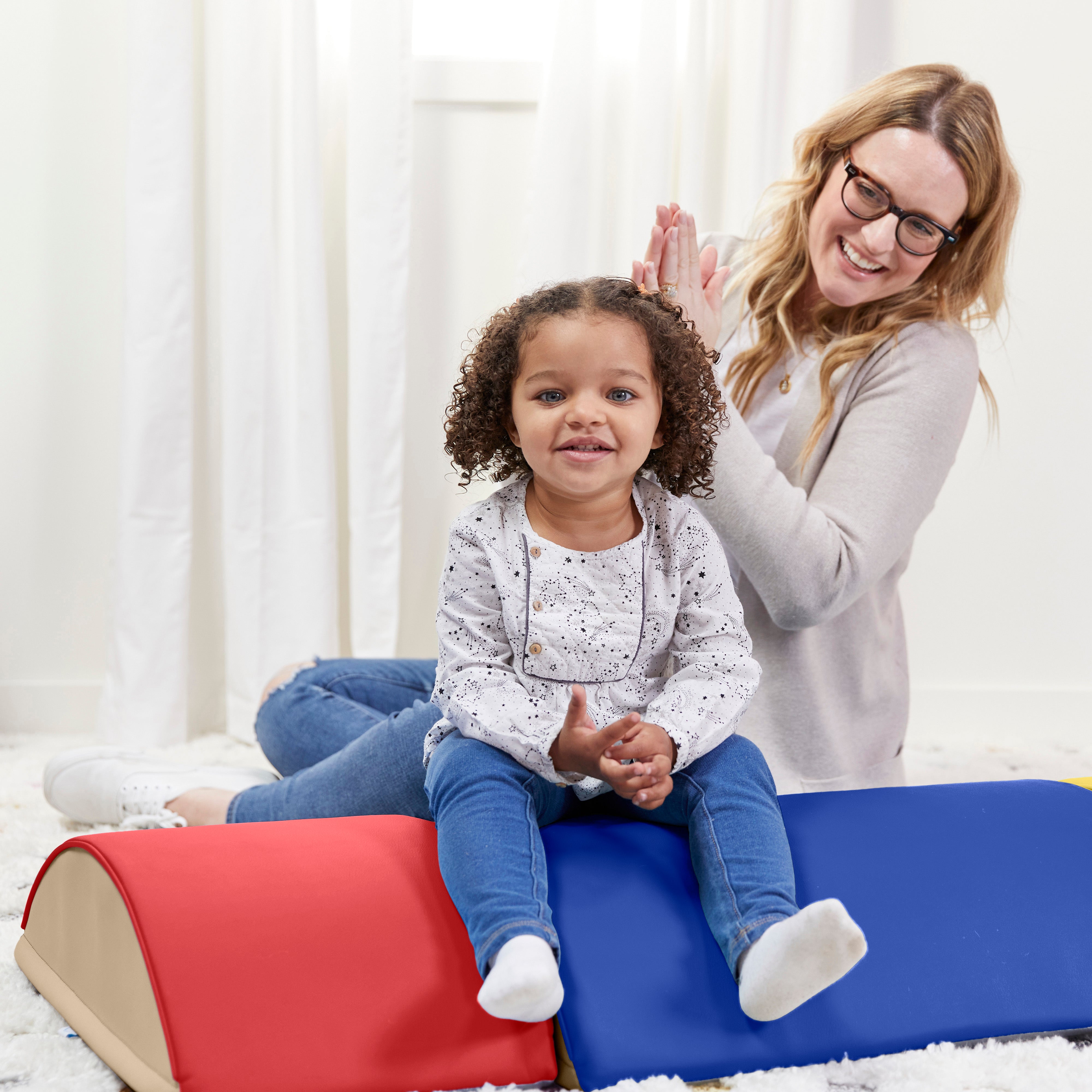 Colorful Log Climber Set, 3-Piece