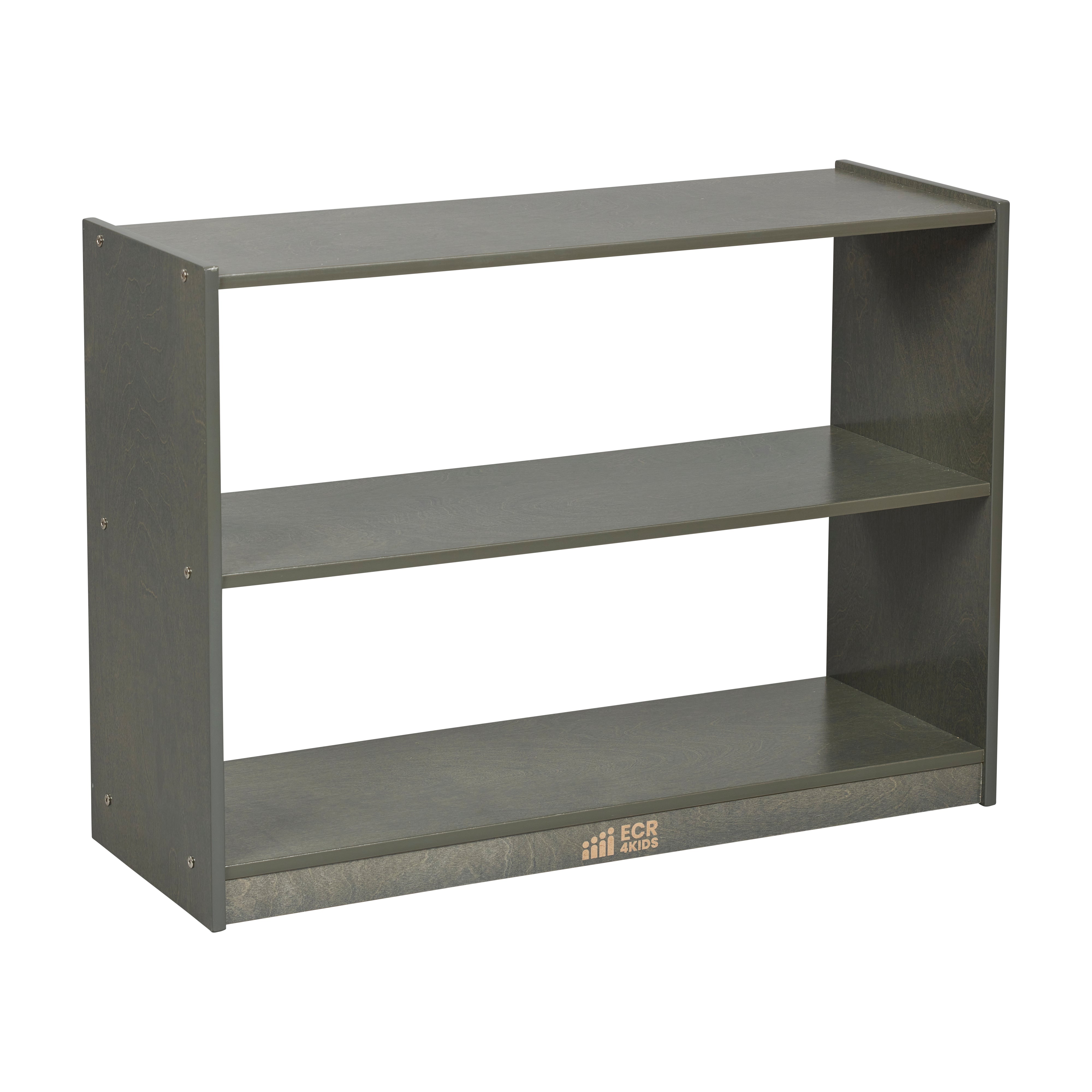2-Shelf Mobile Island Storage Cabinet