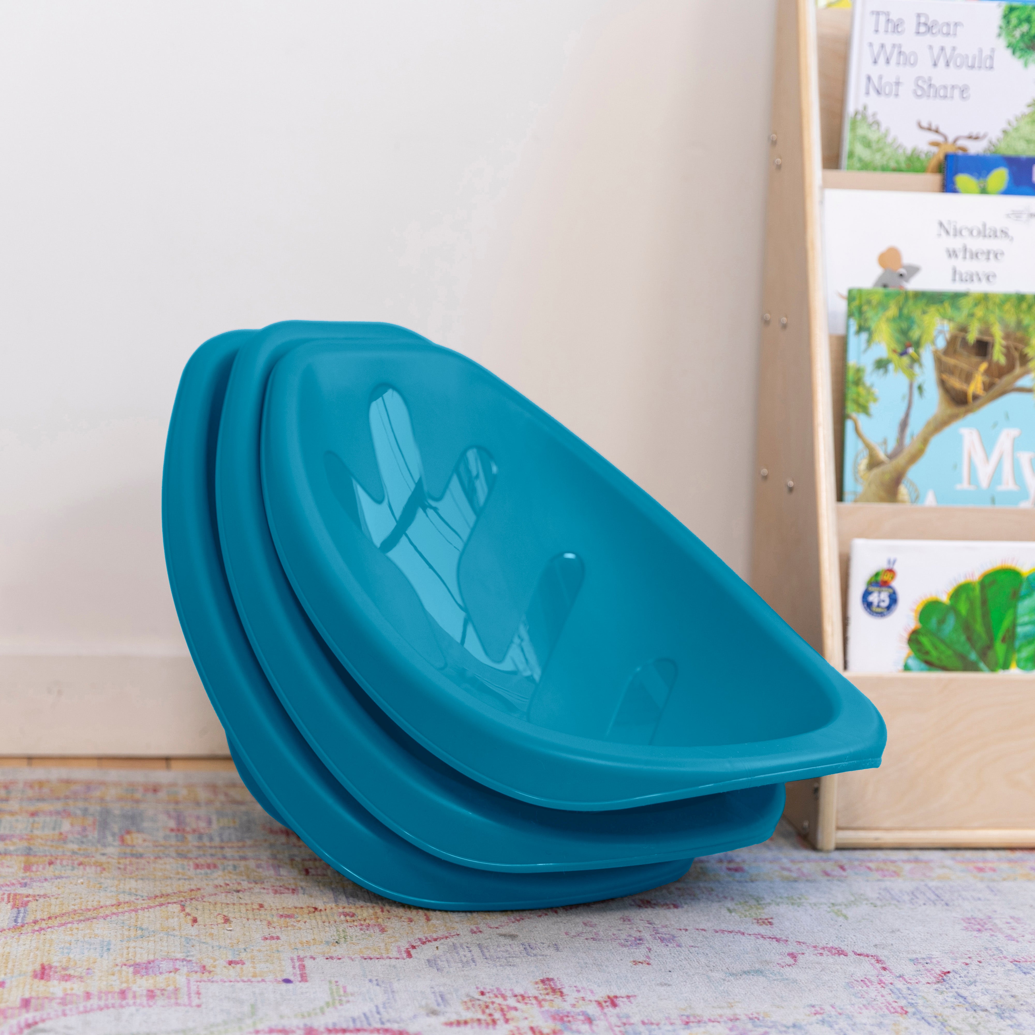Leaf Scoop Floor Seat, 6-Piece
