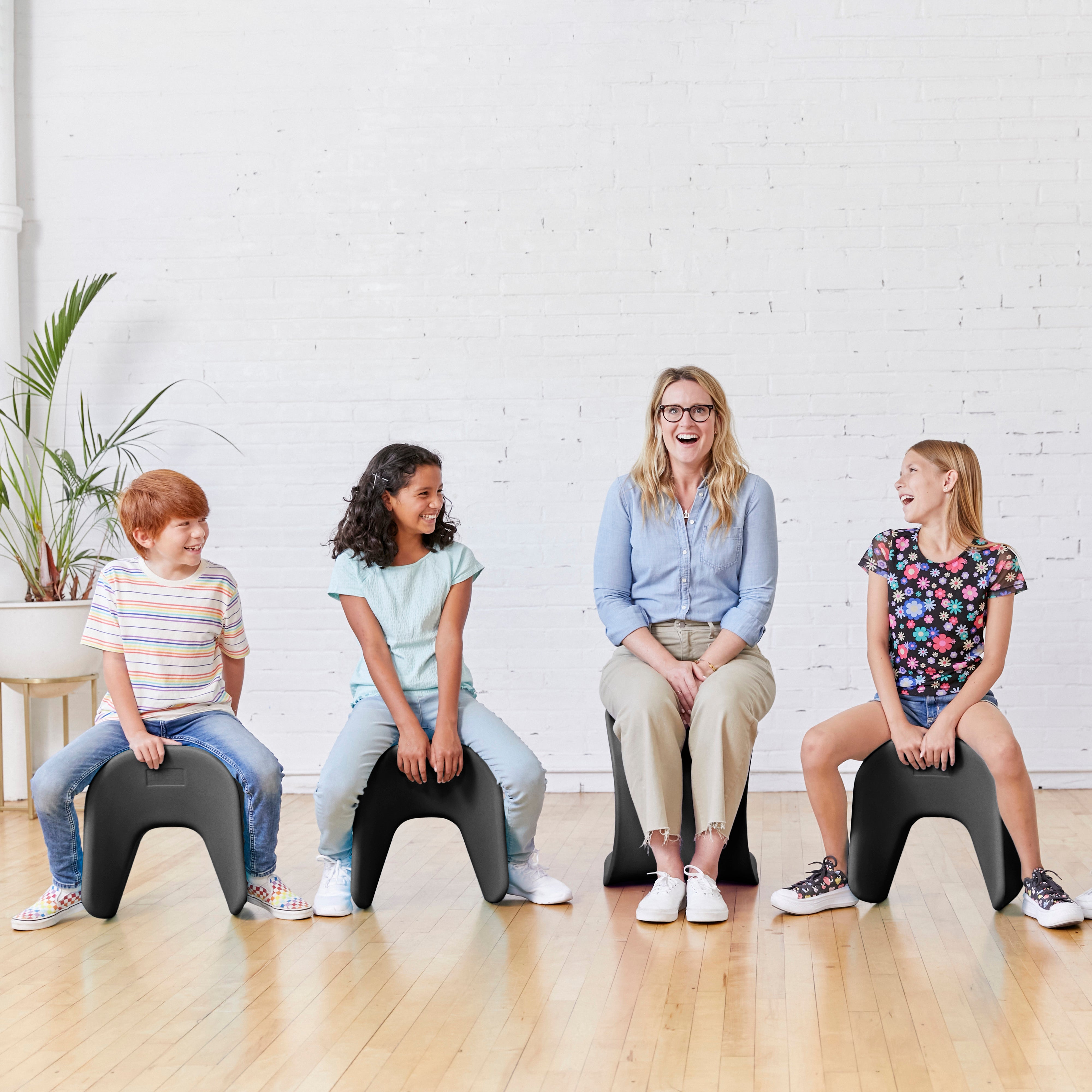 Wave Seat, 14in - 15.1in Seat Height, 2-Pack