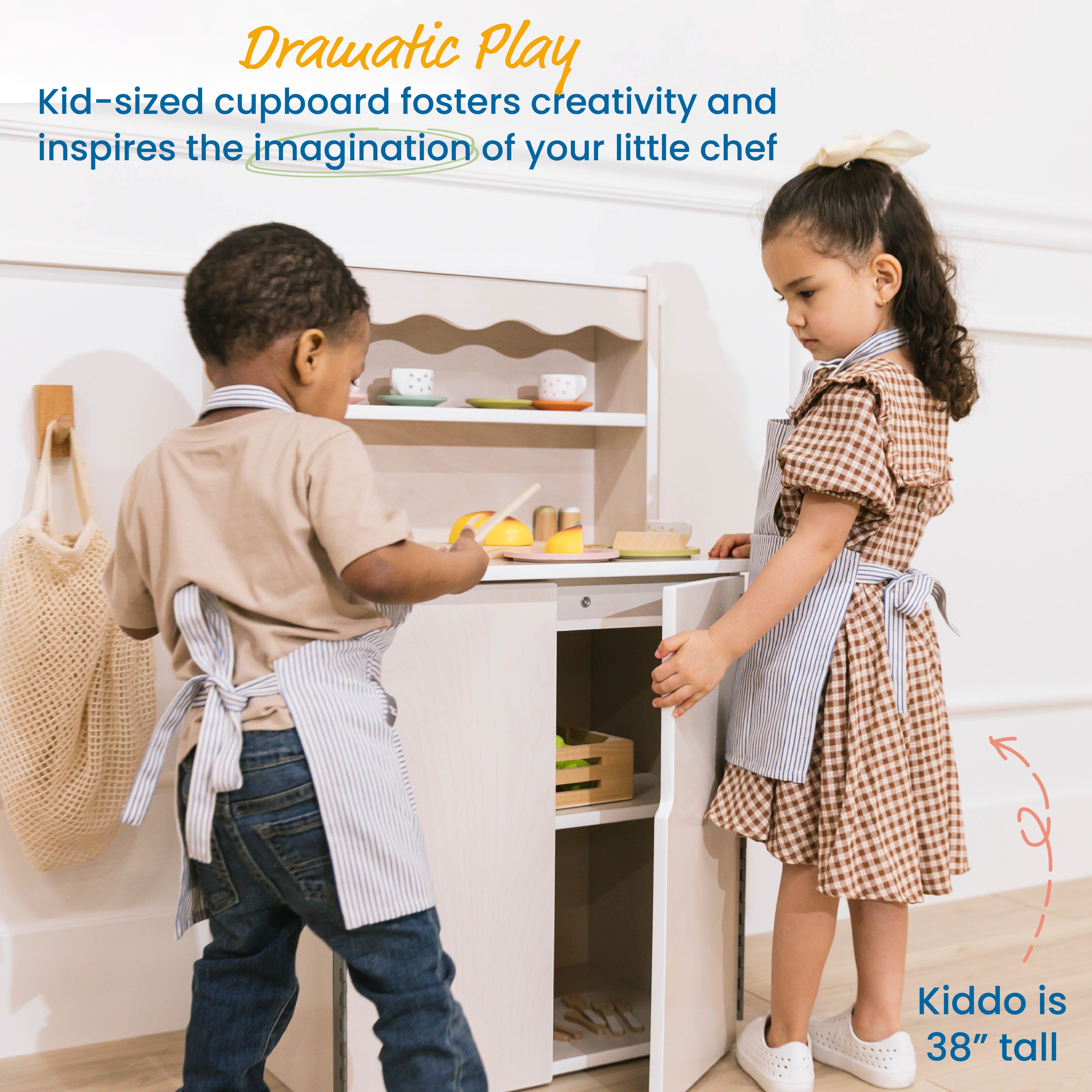 Play Kitchen Storage Cupboard