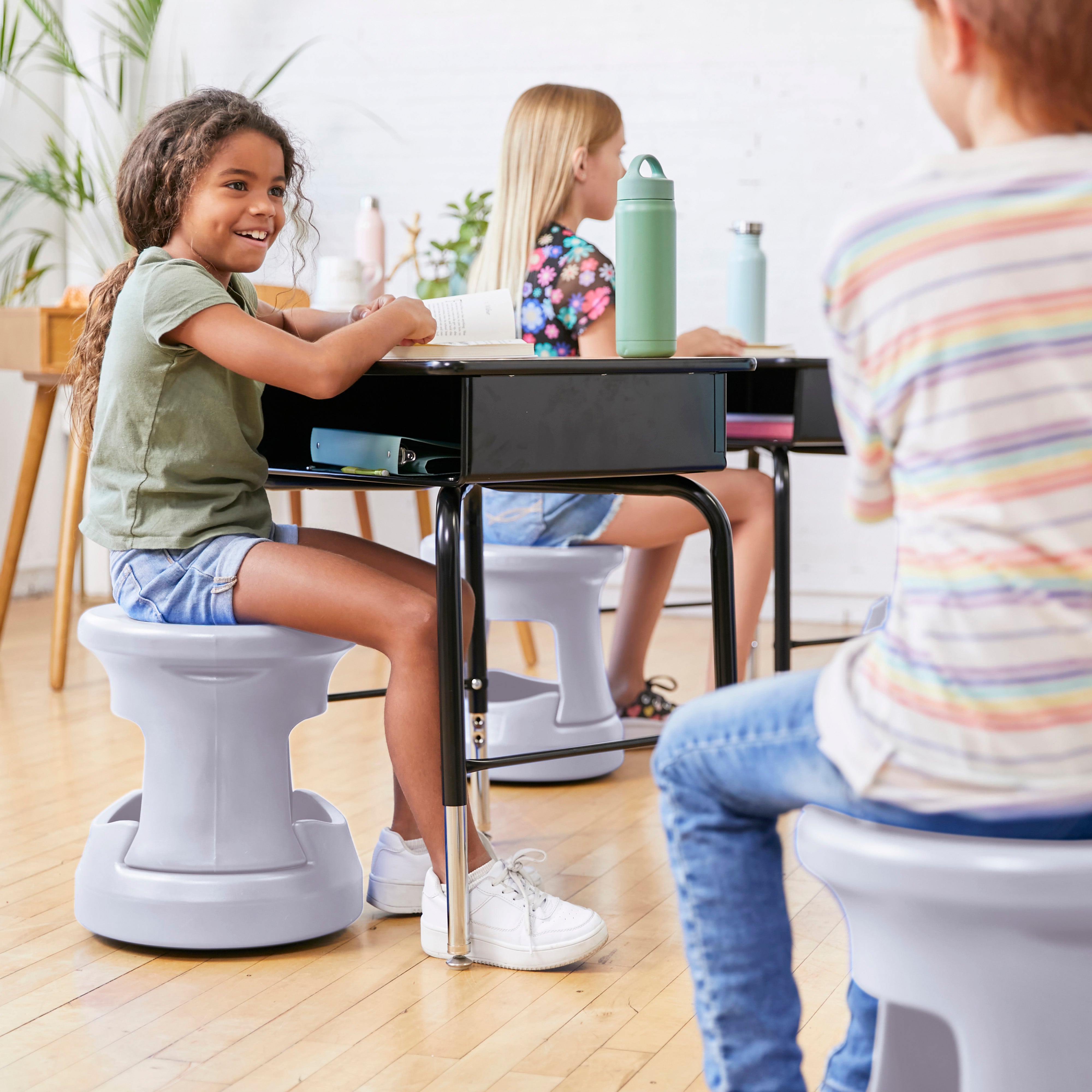 Storage Wobble Stool, 15in Seat Height
