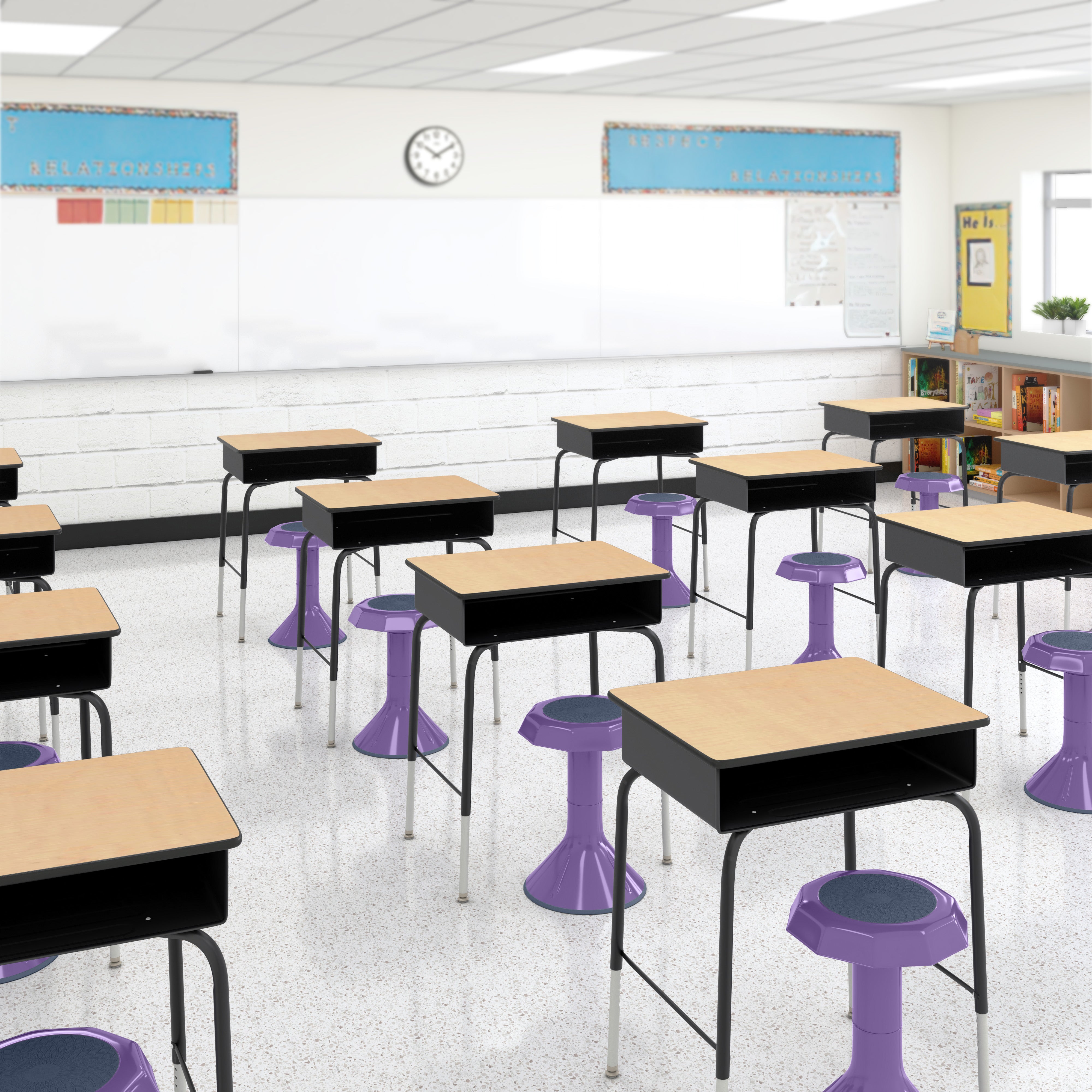 ACE Active Core Engagement Wobble Stool, 18-Inch Seat Height