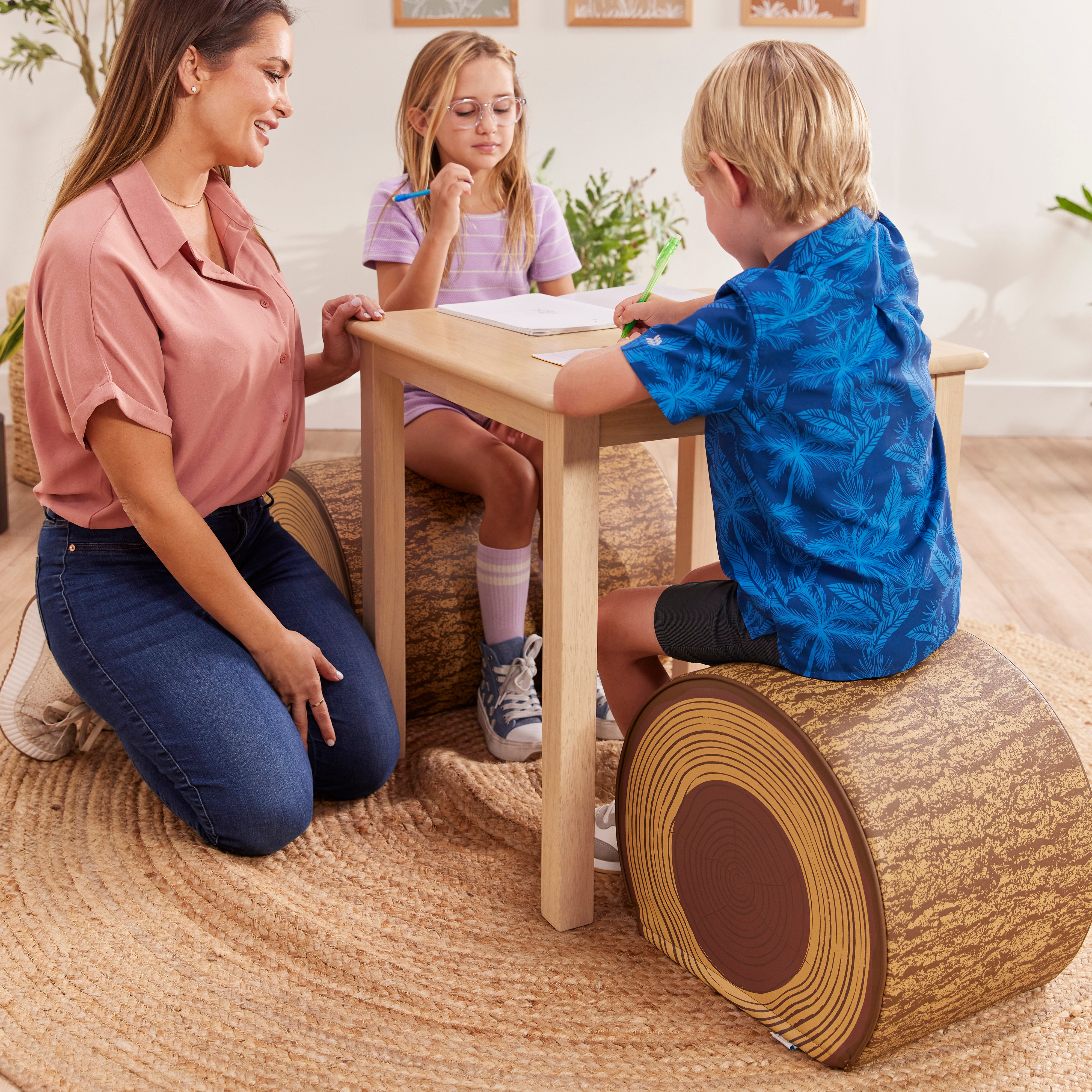 Tree Log Seat, 14in