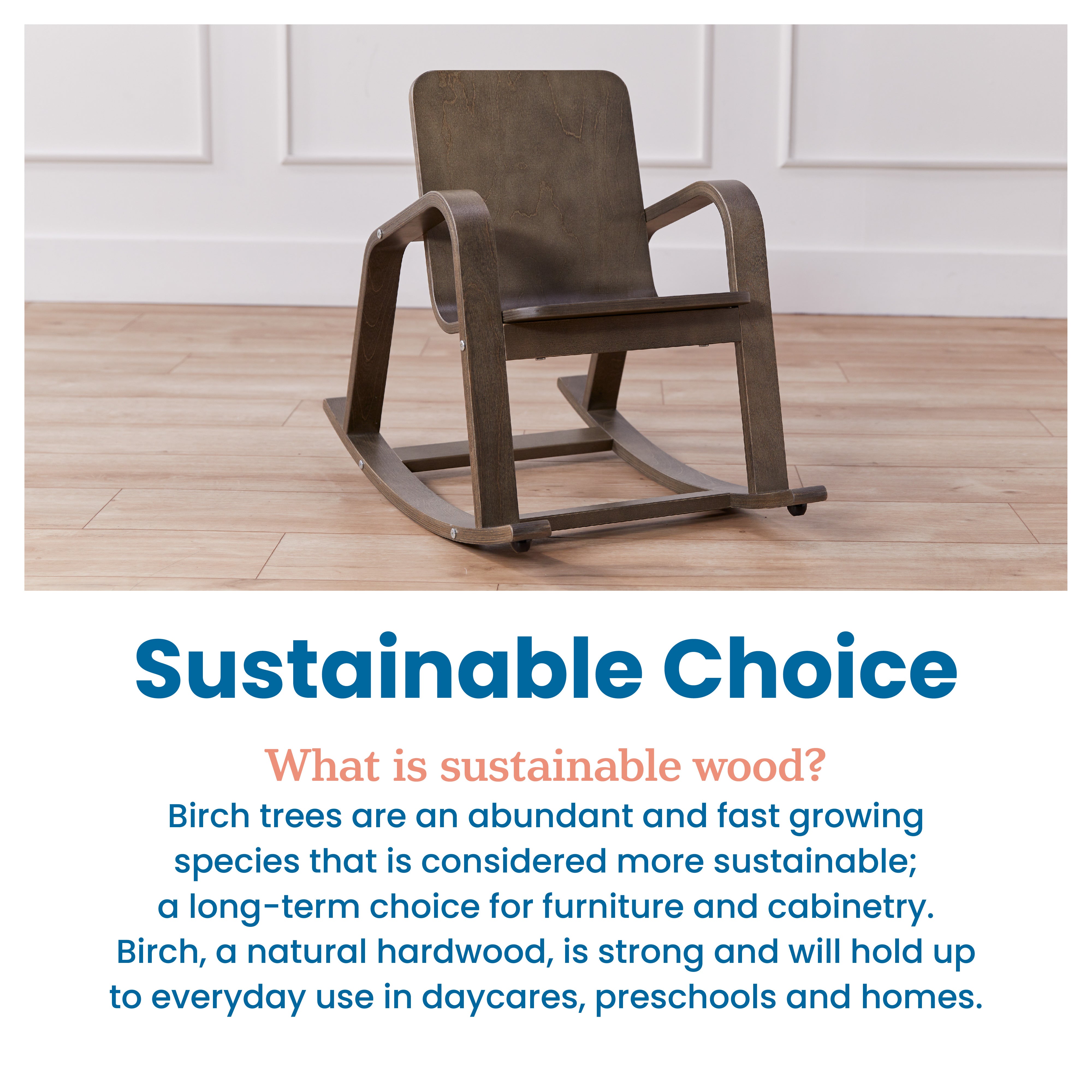 Bentwood Rocking Chair with Cushion