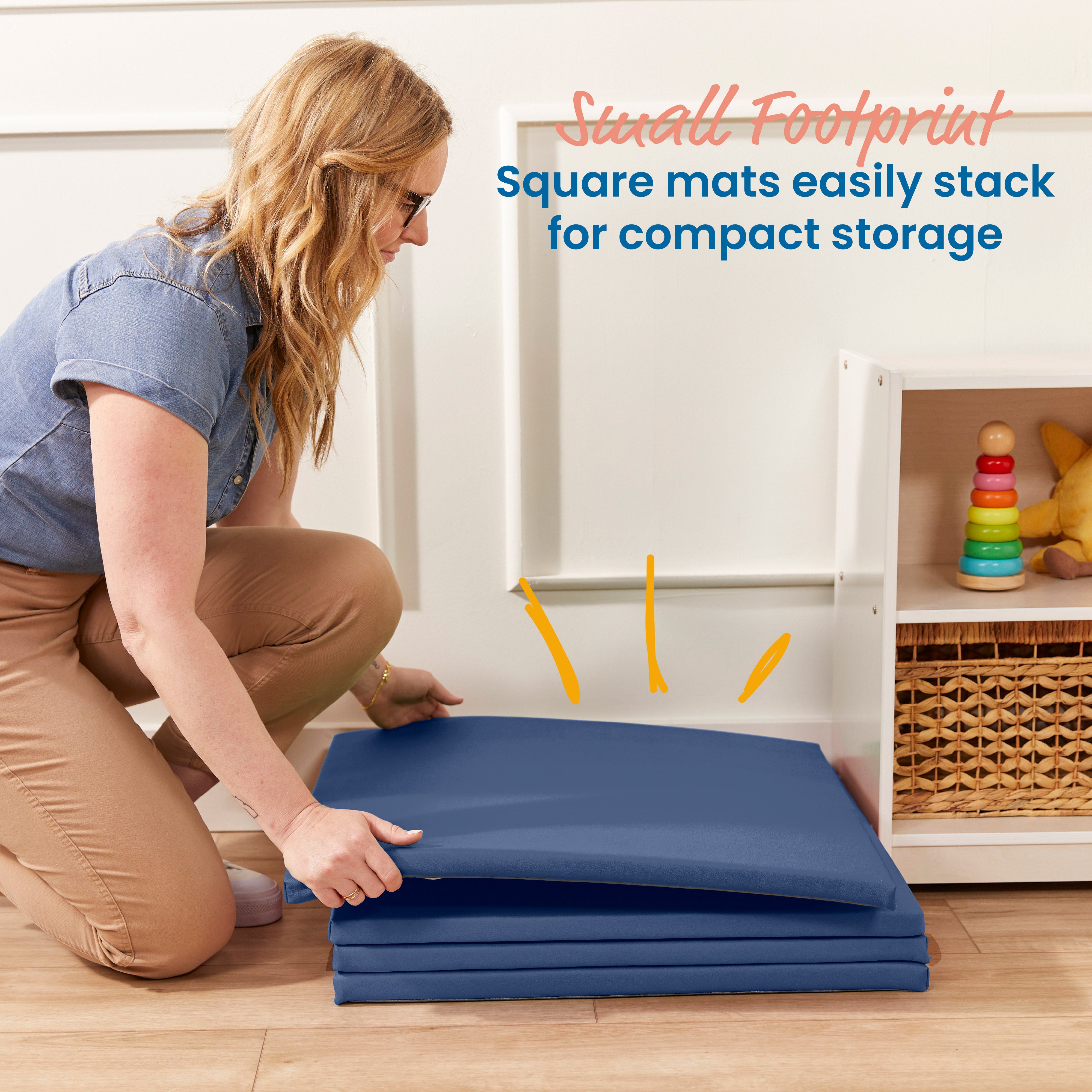 Play Patch Activity Mat Squares, 4-Pack