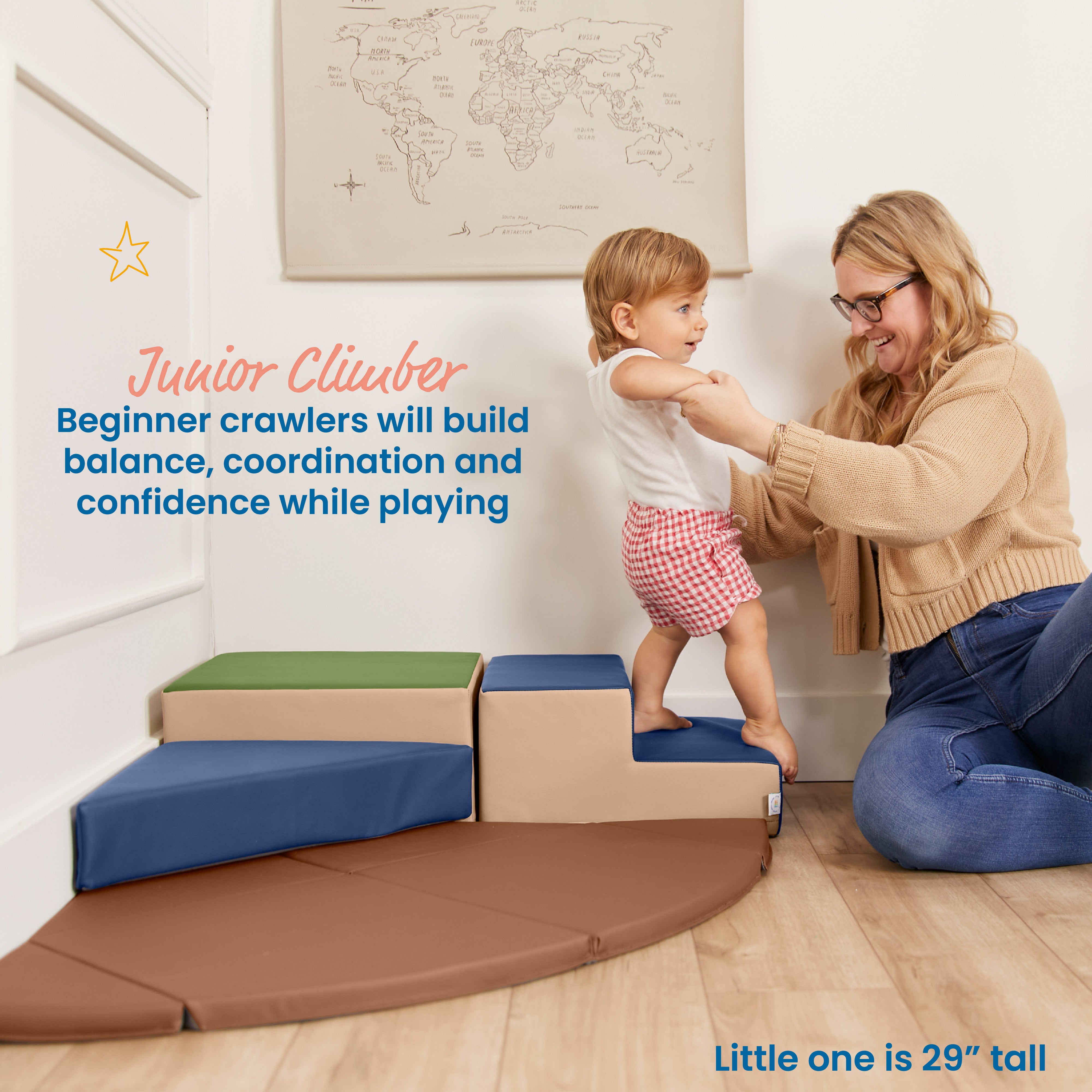 Junior Adventurer's Summit Step Corner Climber, 4-Piece
