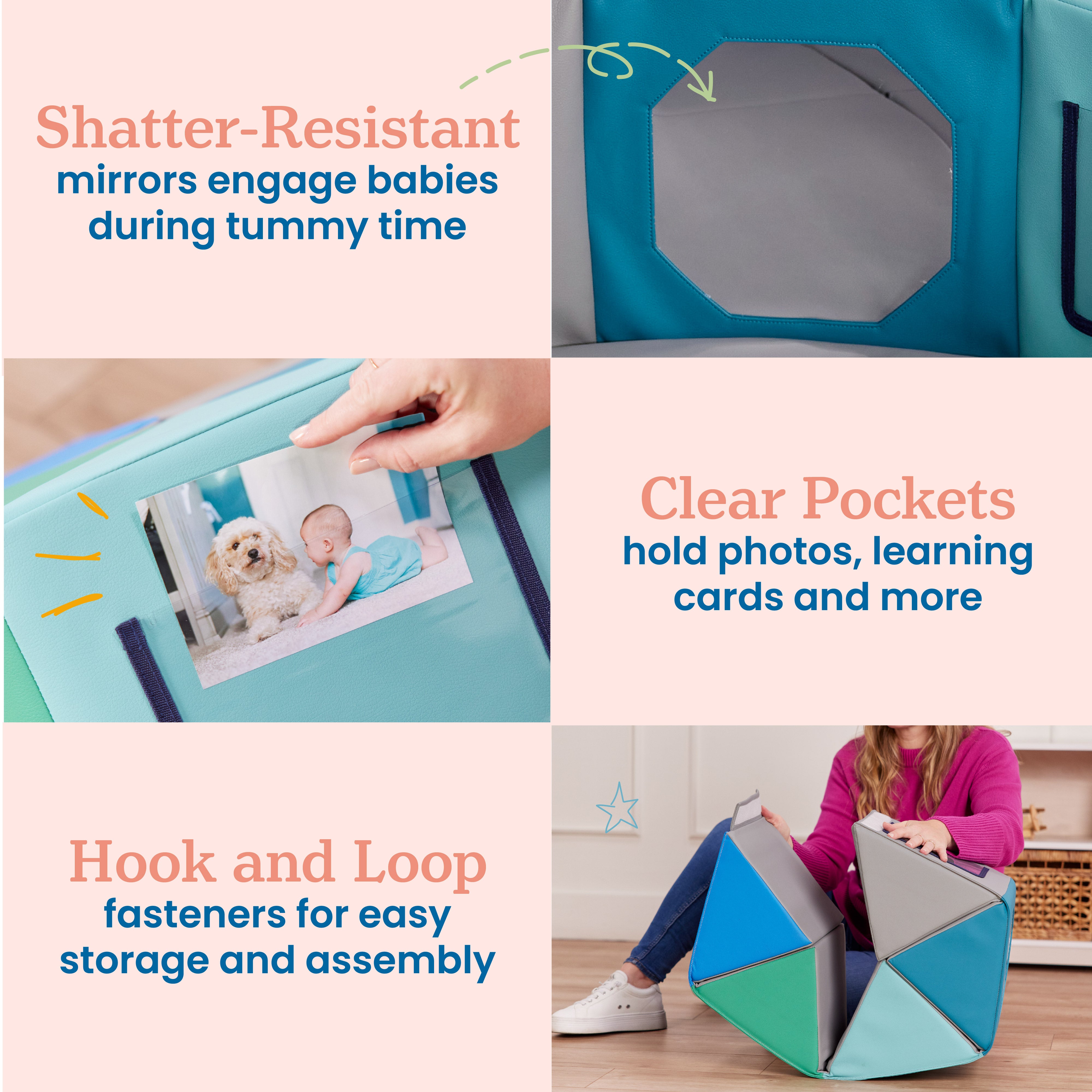 Wall of Mirrors, 3-Piece