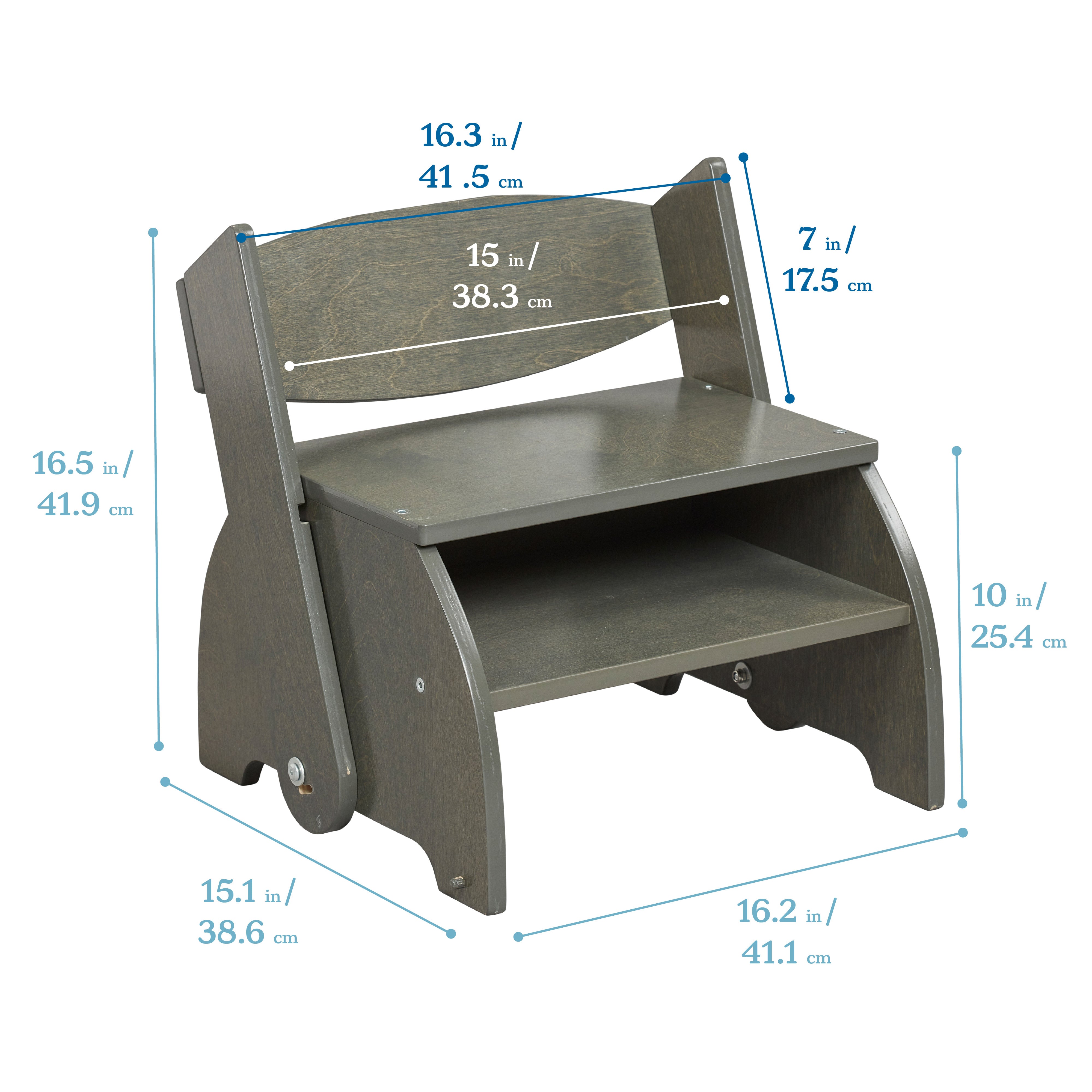 Flip-Flop Step Stool and Chair