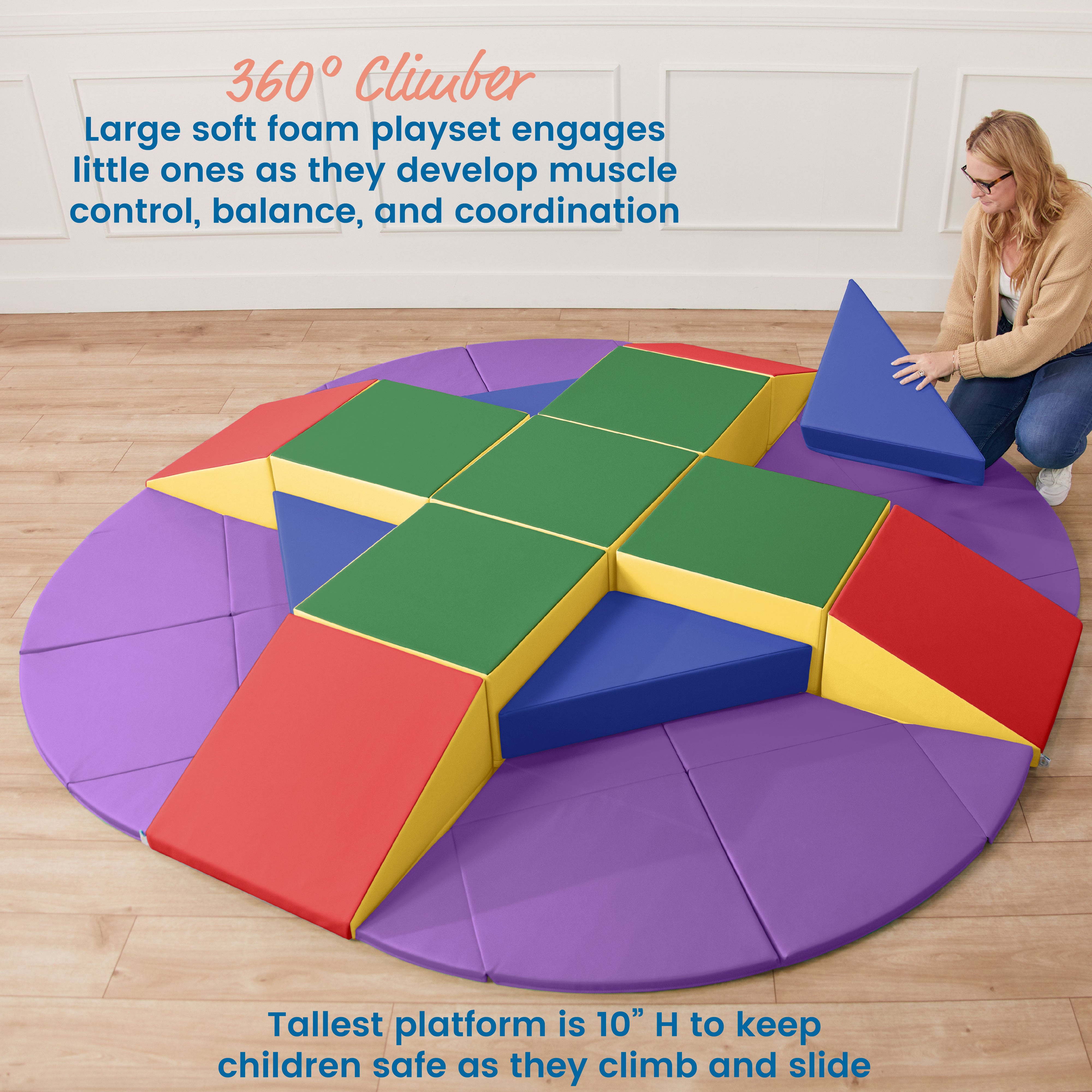 Adventurer's Summit with Ramps, 17-Piece
