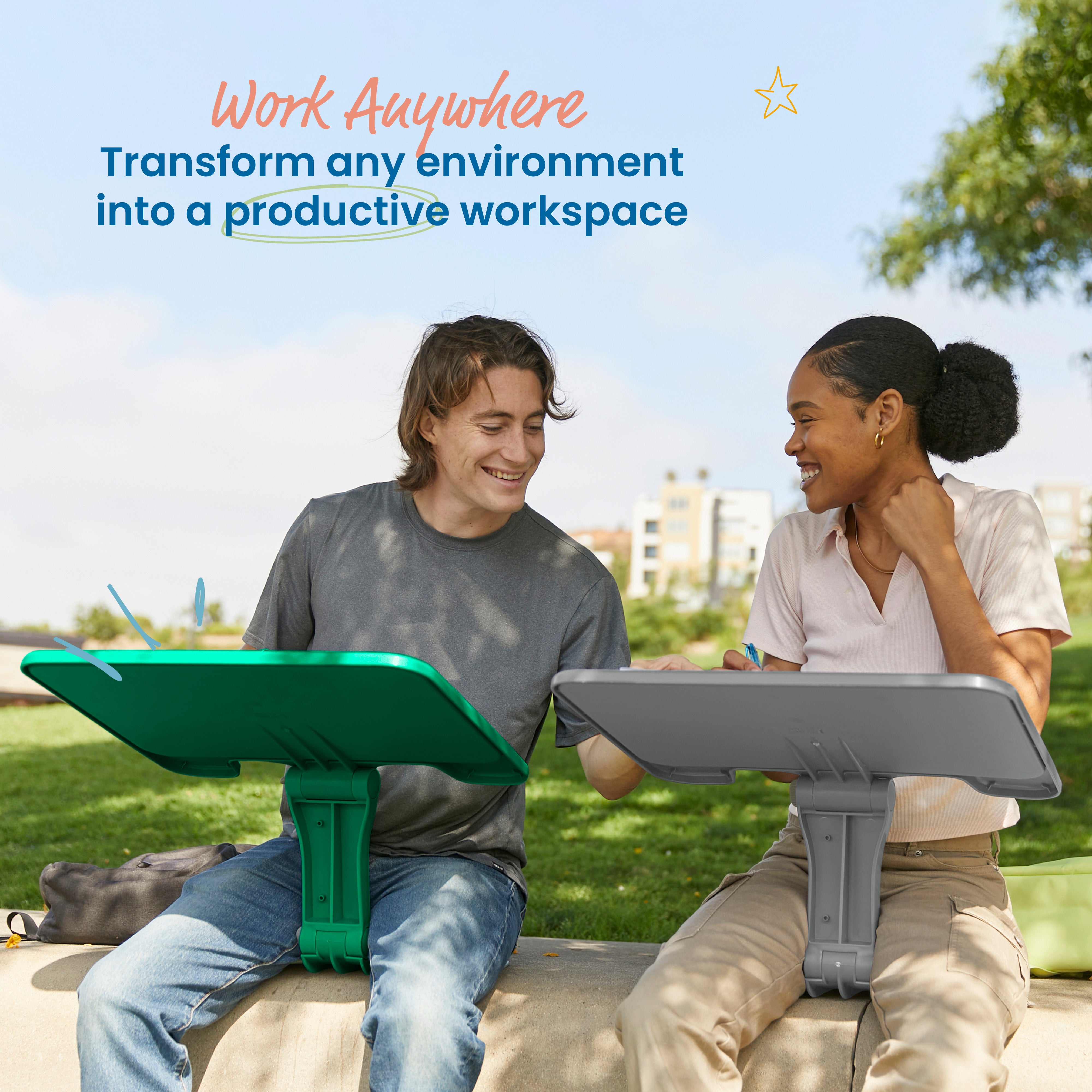 The Surf Folding Portable Lap Desk, Large