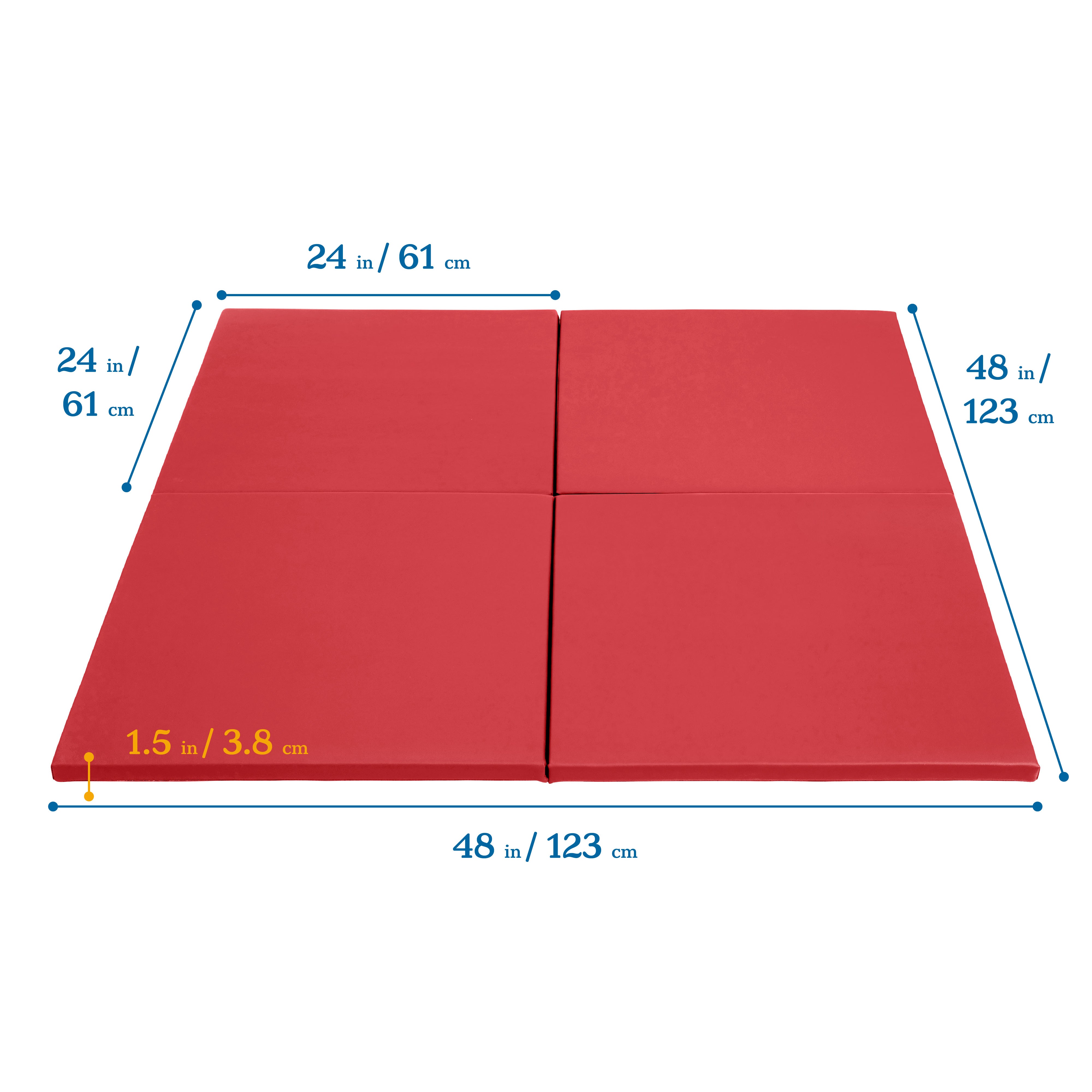 Play Patch Activity Mat Squares, 4-Pack