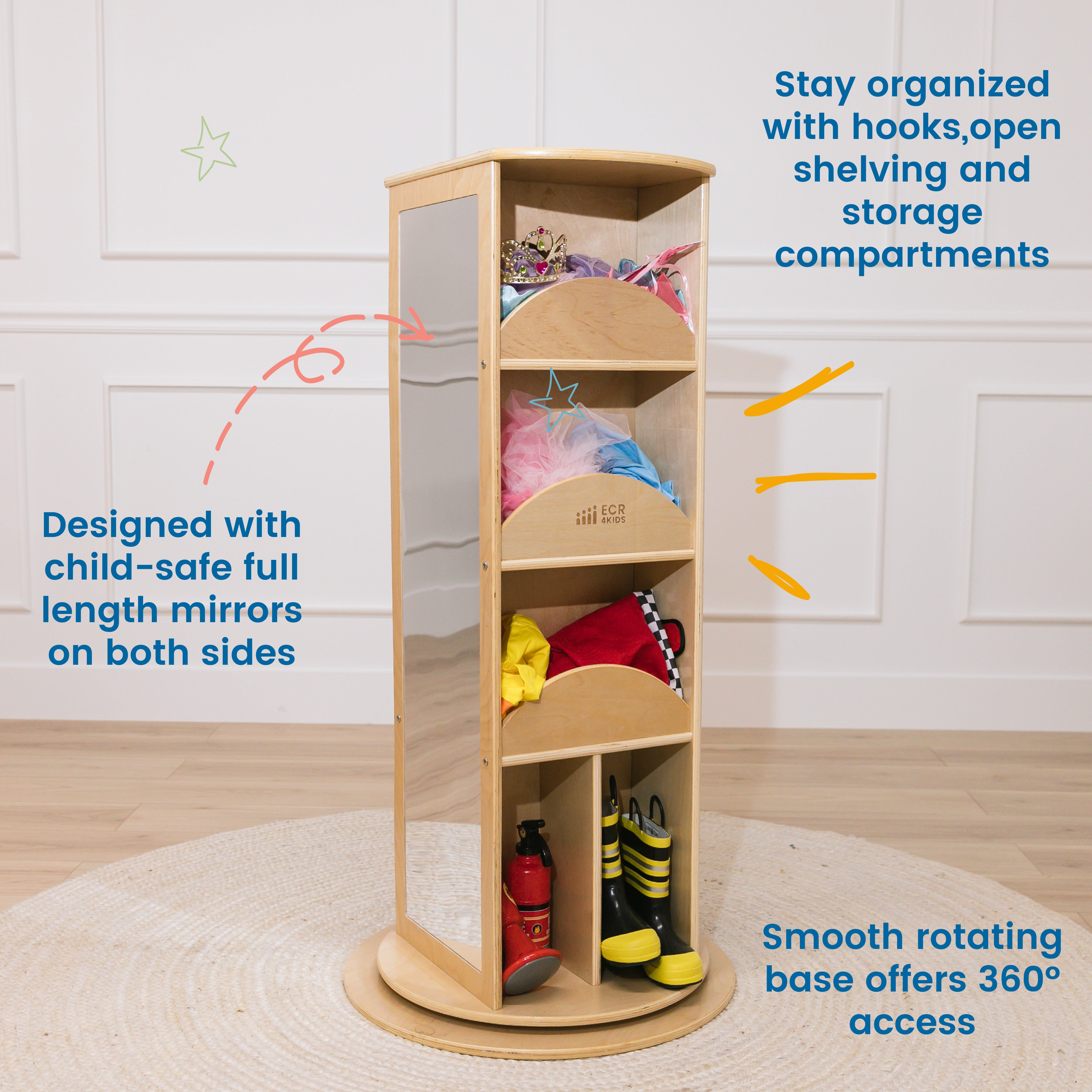 Rotating Dress-Up Carousel
