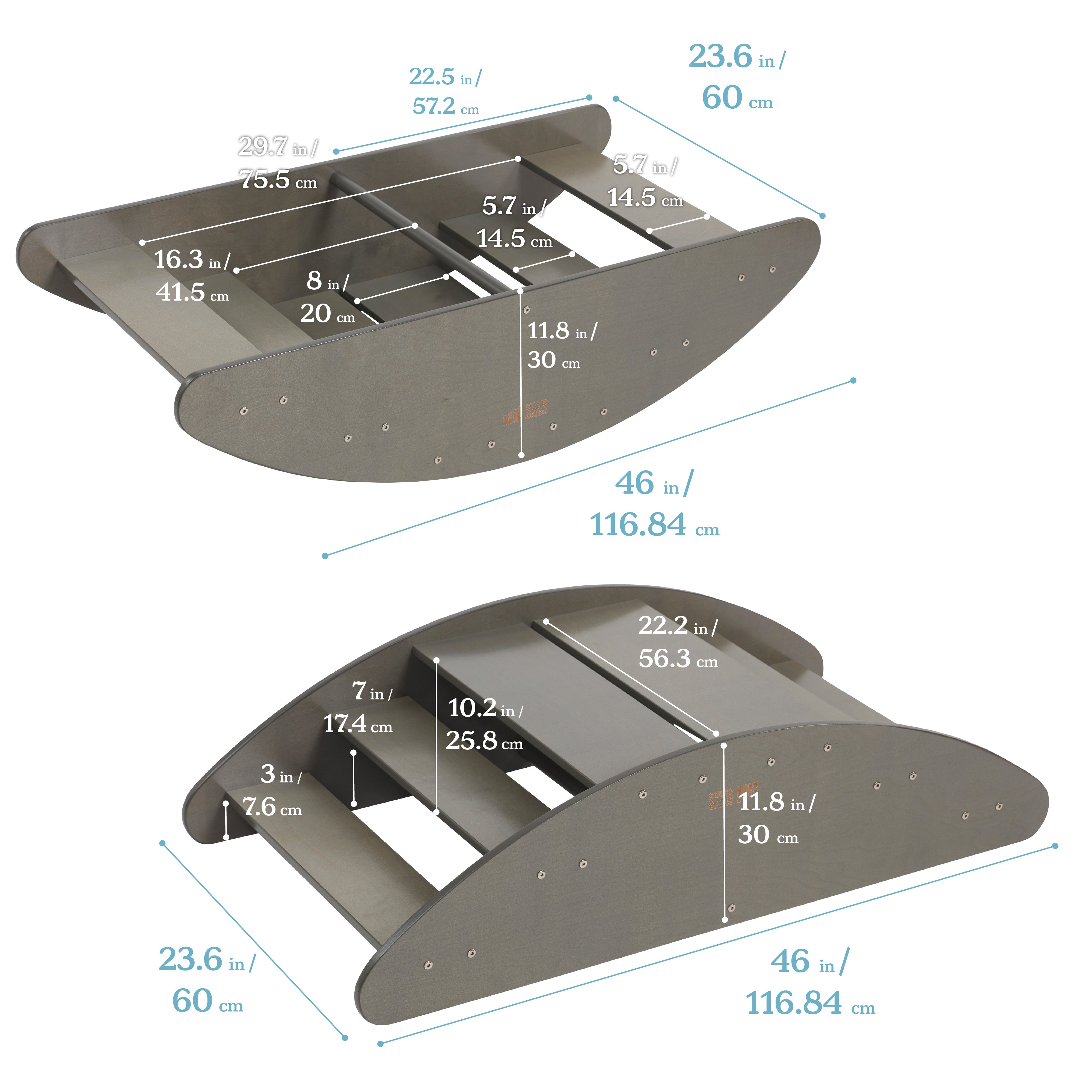 Rocking Boat and Steps