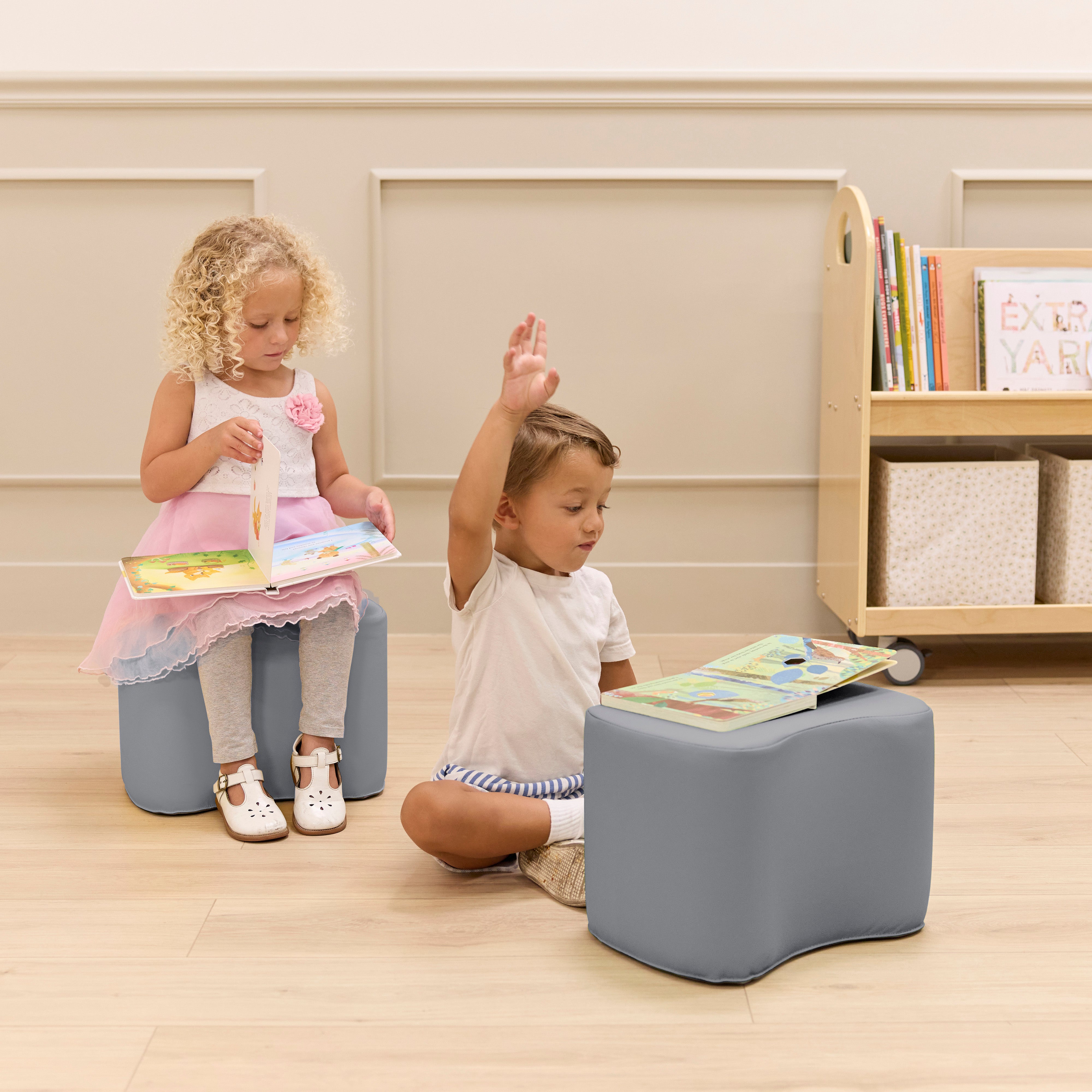 Butterfly Modular Stool Seating Set, 2-Pack