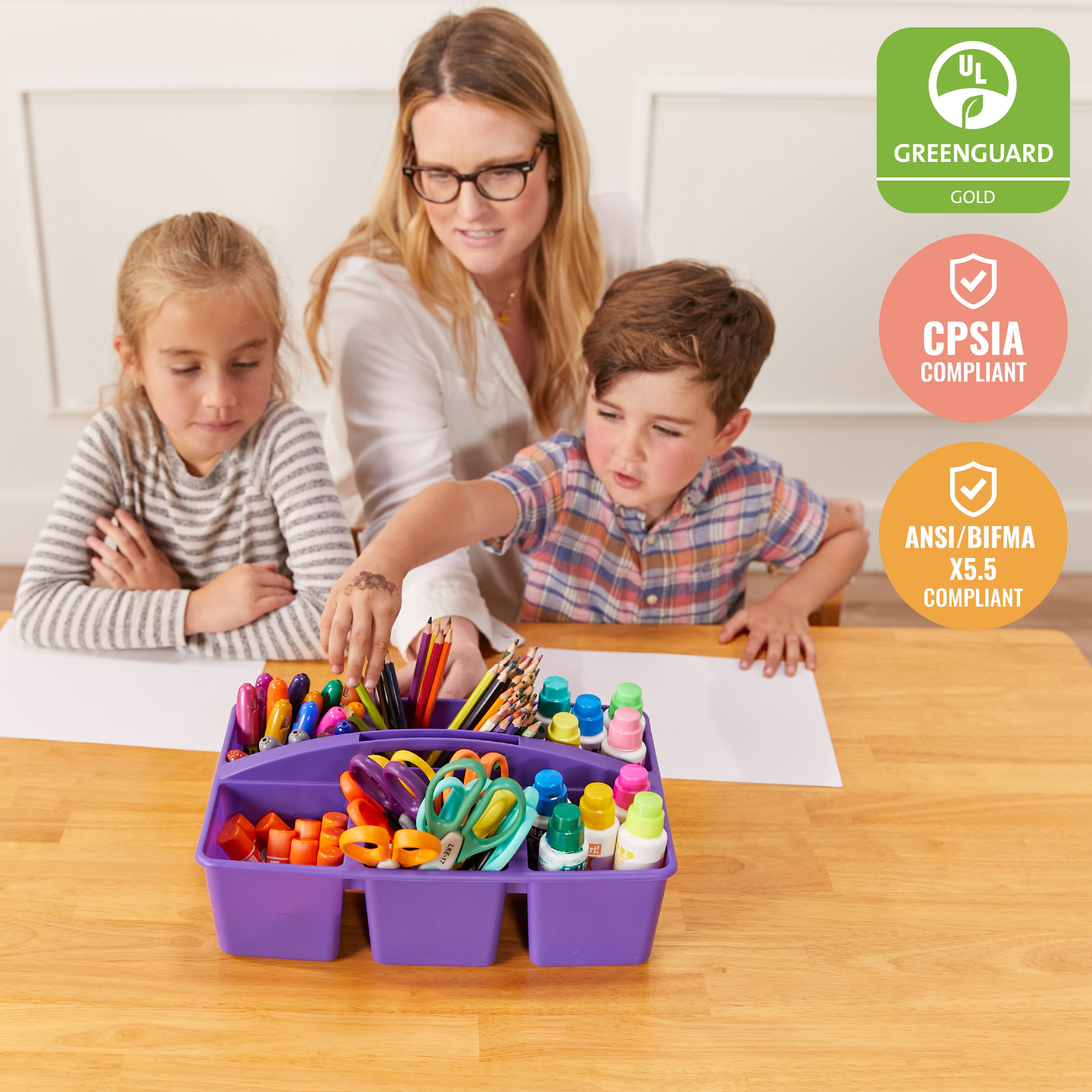 30in x 48in Rectangular Hardwood Table with 22in Legs